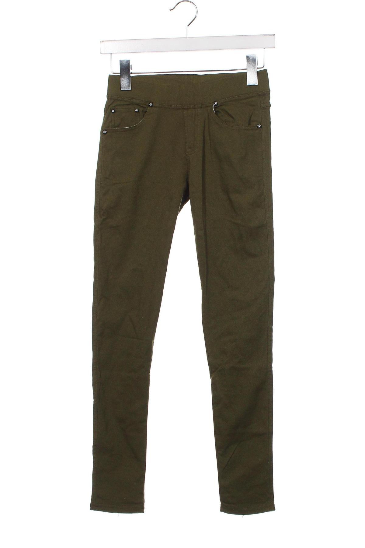 Pantaloni de femei, Mărime XS, Culoare Verde, Preț 18,99 Lei