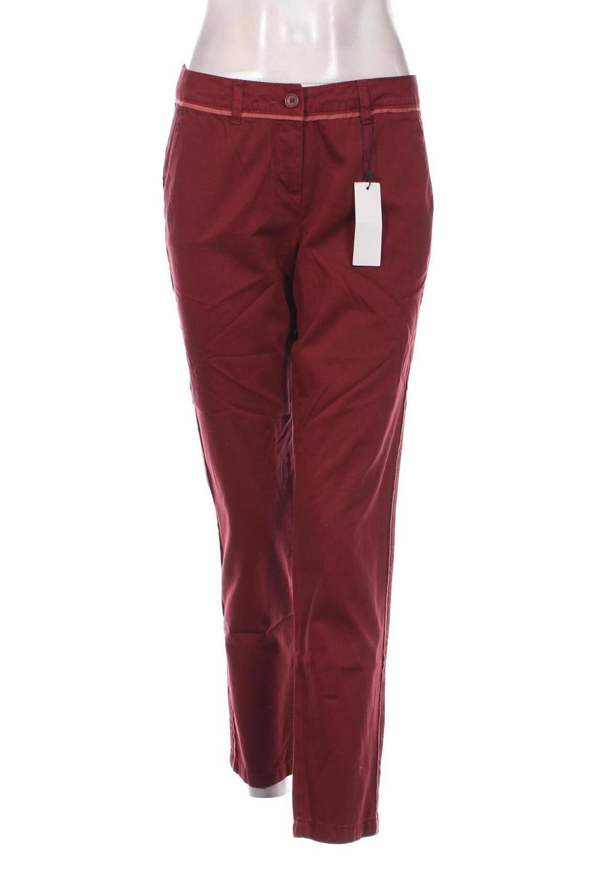Pantaloni de femei Ajc, Mărime M, Culoare Roșu, Preț 55,99 Lei