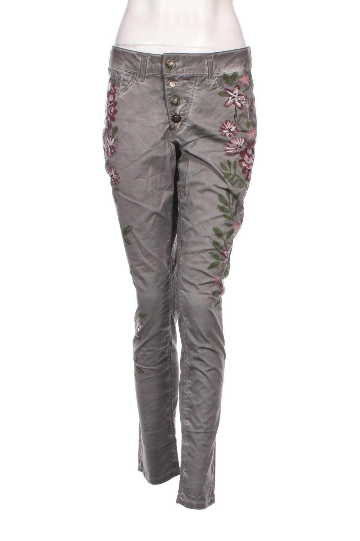 Дамски панталон Alba Moda, Размер M, Цвят Сив, Цена 7,83 лв.