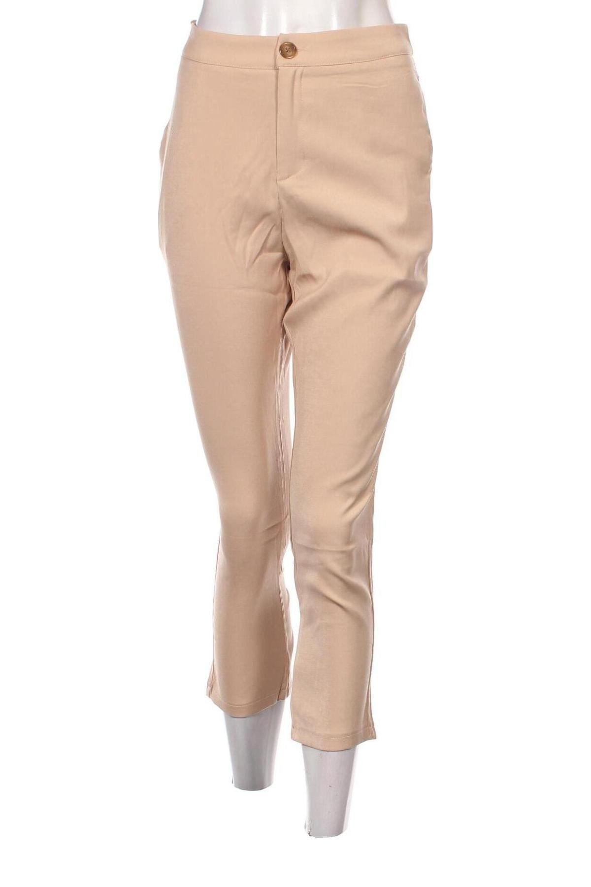 Дамски панталон Answear, Размер L, Цвят Бежов, Цена 36,80 лв.
