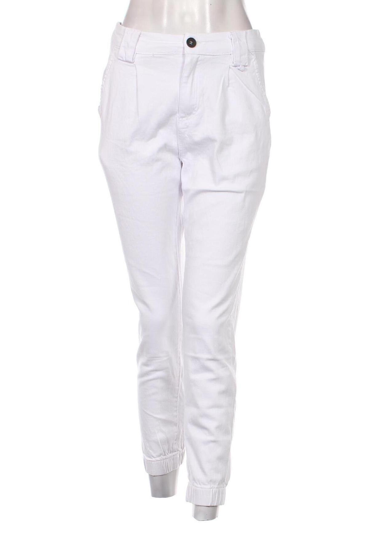 Pantaloni de femei Answear, Mărime M, Culoare Alb, Preț 69,61 Lei