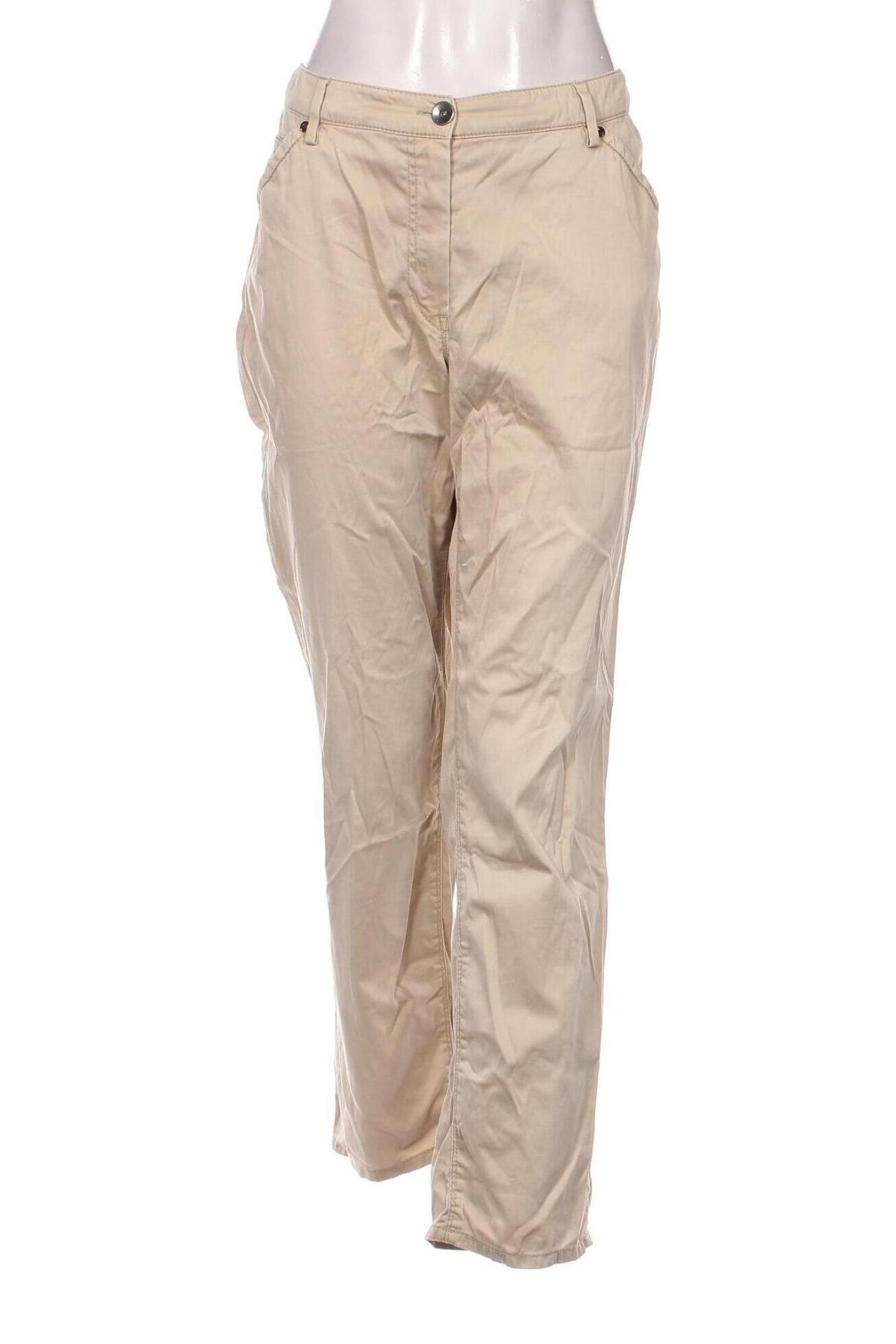 Дамски панталон Atelier GARDEUR, Размер XL, Цвят Бежов, Цена 15,78 лв.