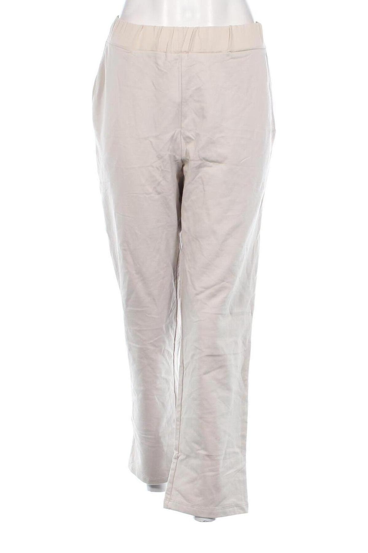 Pantaloni de femei Atelier GS, Mărime XL, Culoare Ecru, Preț 26,71 Lei