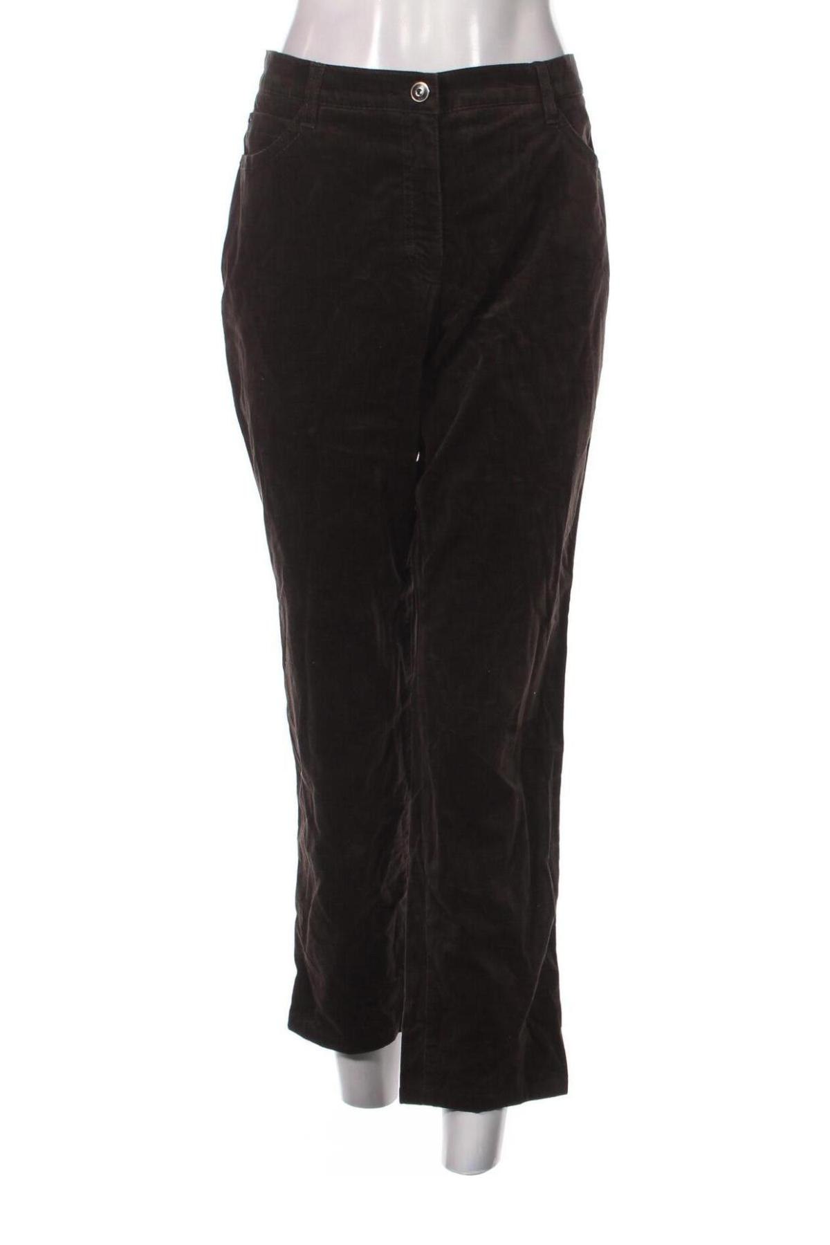 Дамски панталон Brax, Размер L, Цвят Кафяв, Цена 9,31 лв.