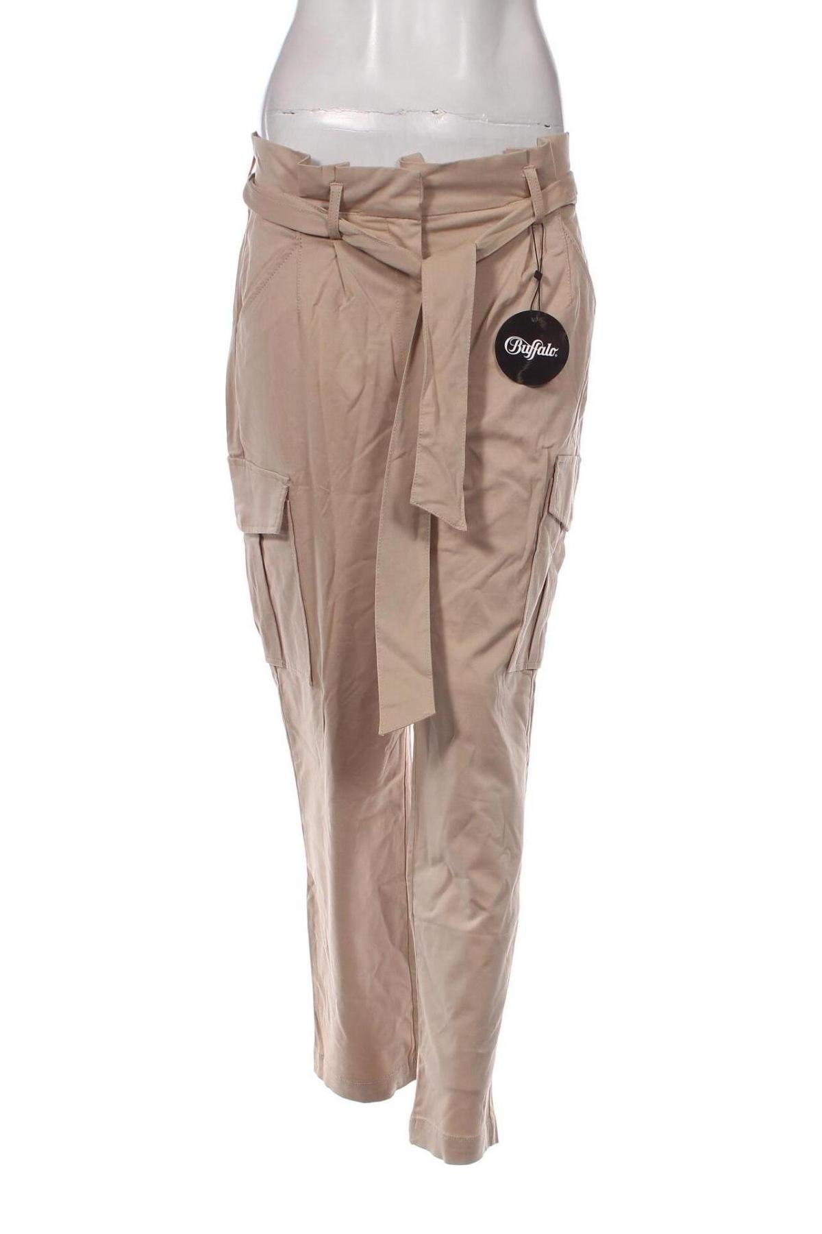 Γυναικείο παντελόνι Buffalo, Μέγεθος M, Χρώμα  Μπέζ, Τιμή 7,62 €