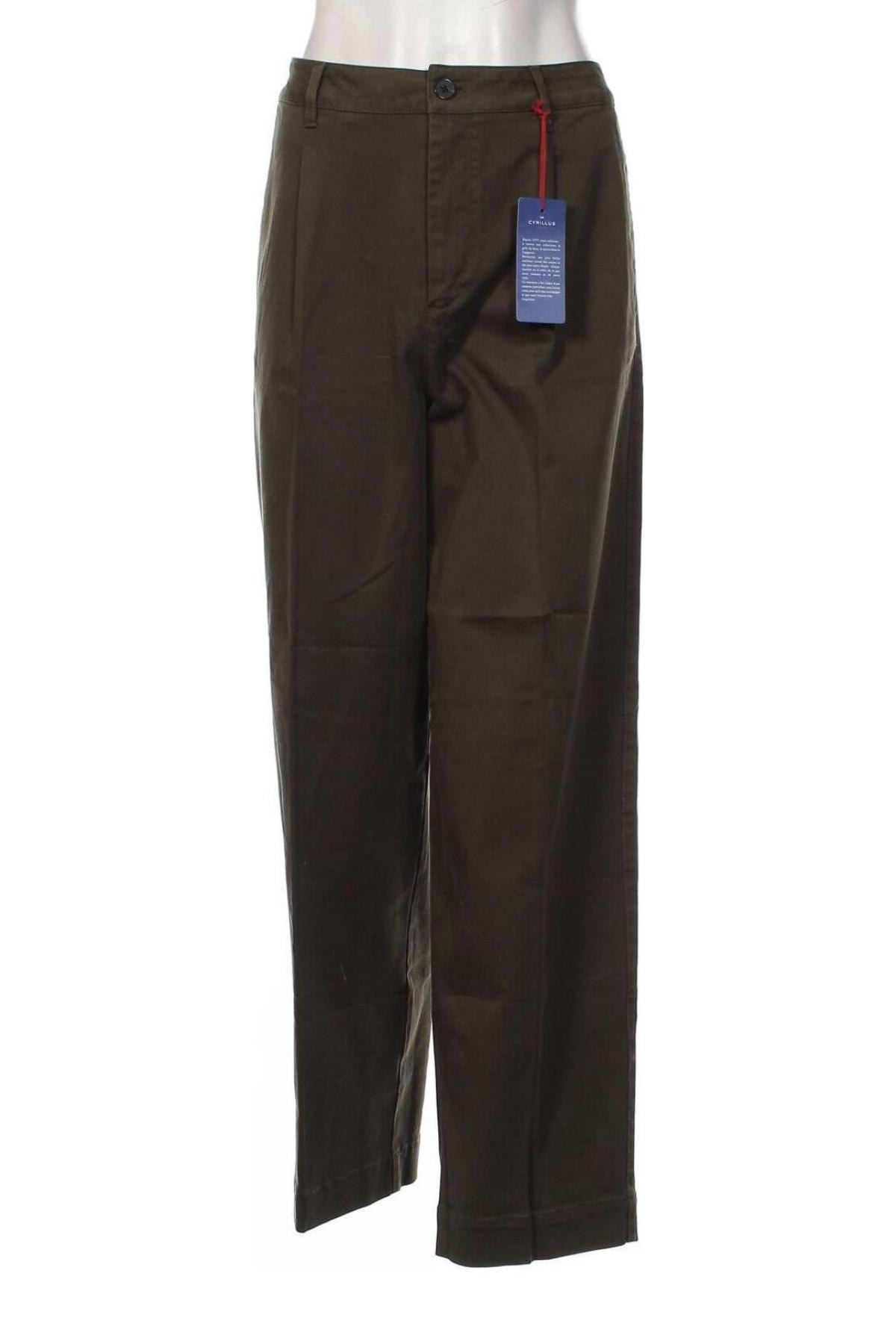 Damenhose Cyrillus, Größe M, Farbe Grün, Preis € 9,03