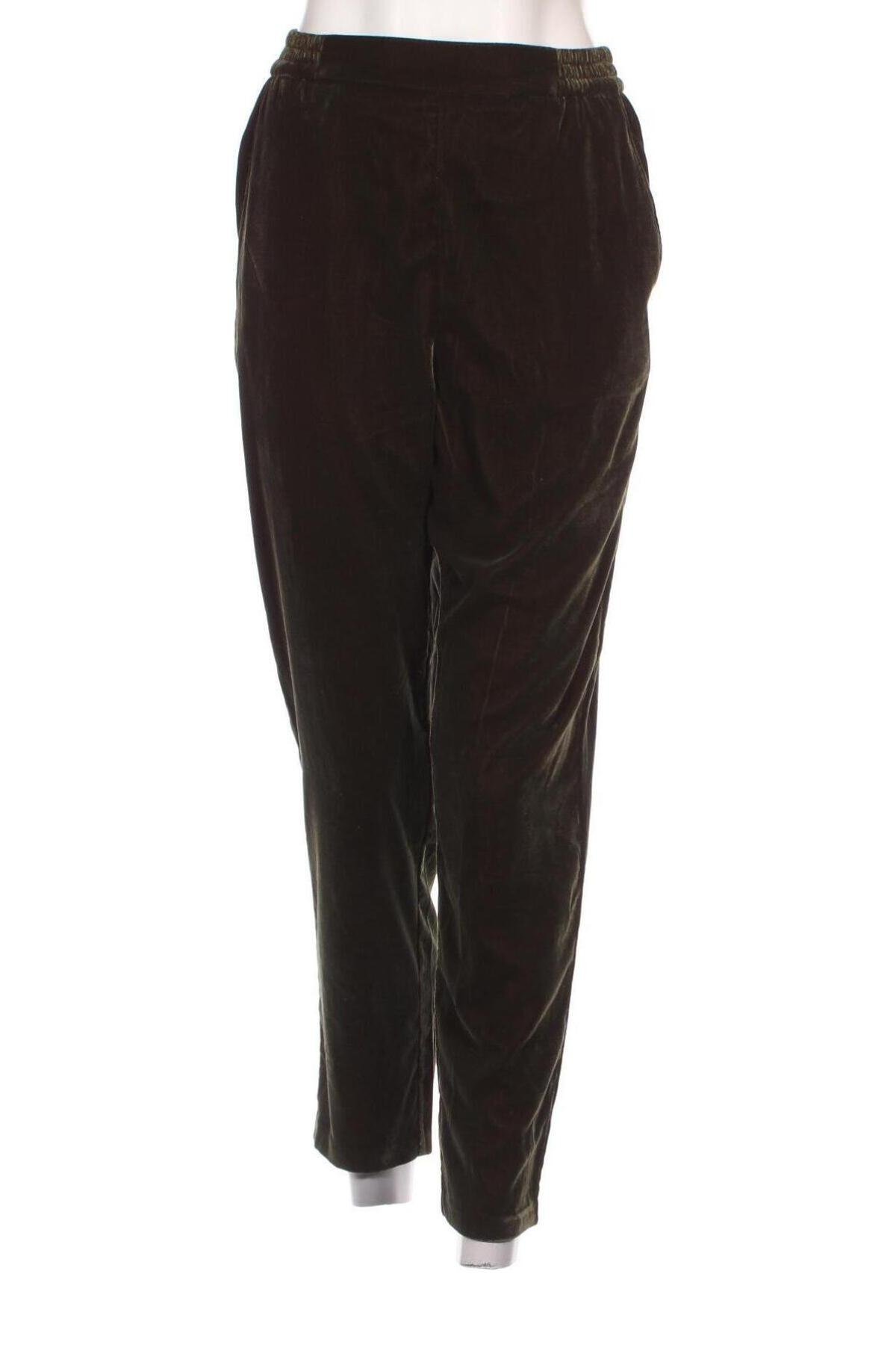Дамски панталон Des Petits Hauts, Размер XS, Цвят Зелен, Цена 21,90 лв.