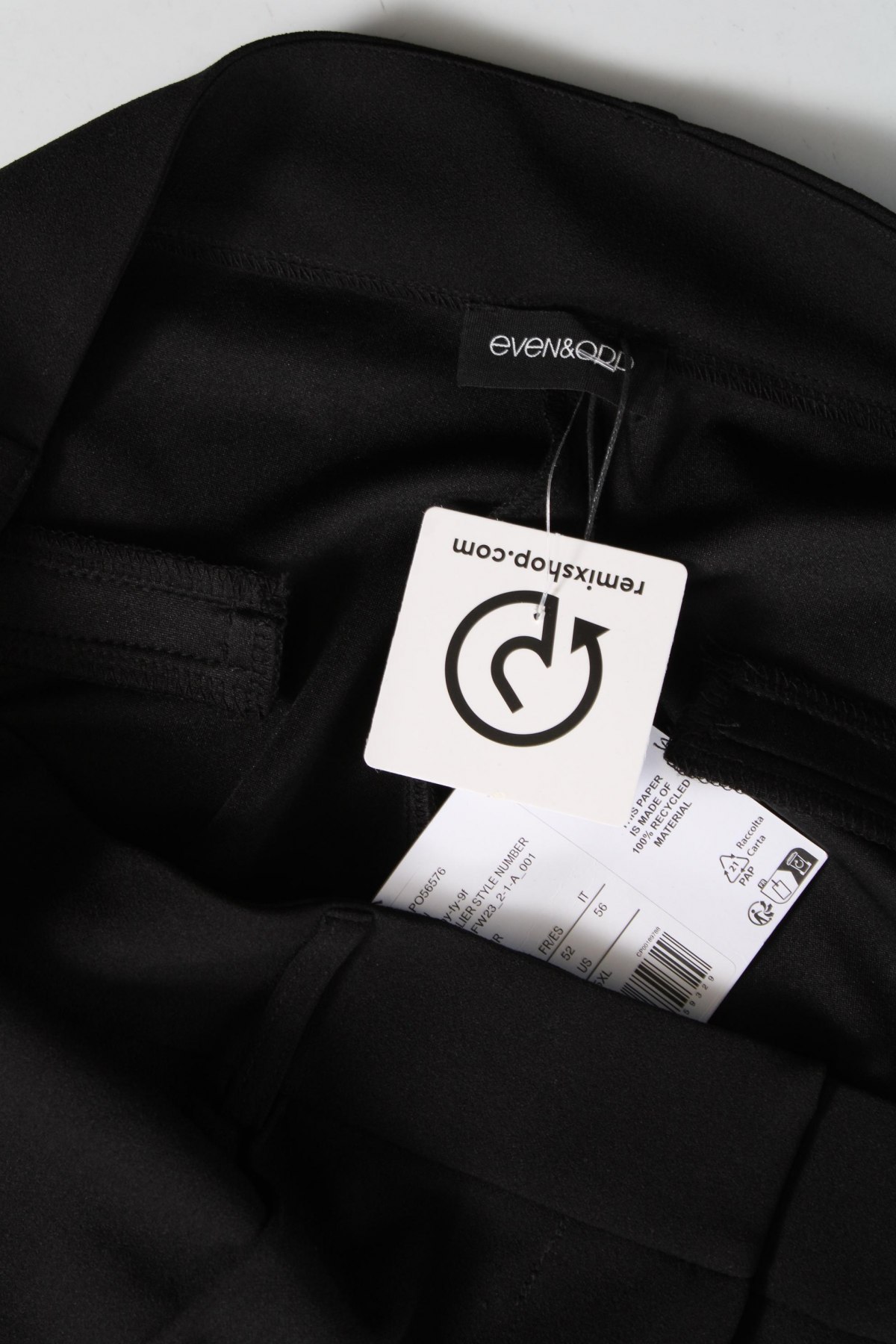 Pantaloni de femei Even&Odd, Mărime XXL, Culoare Negru, Preț 151,32 Lei