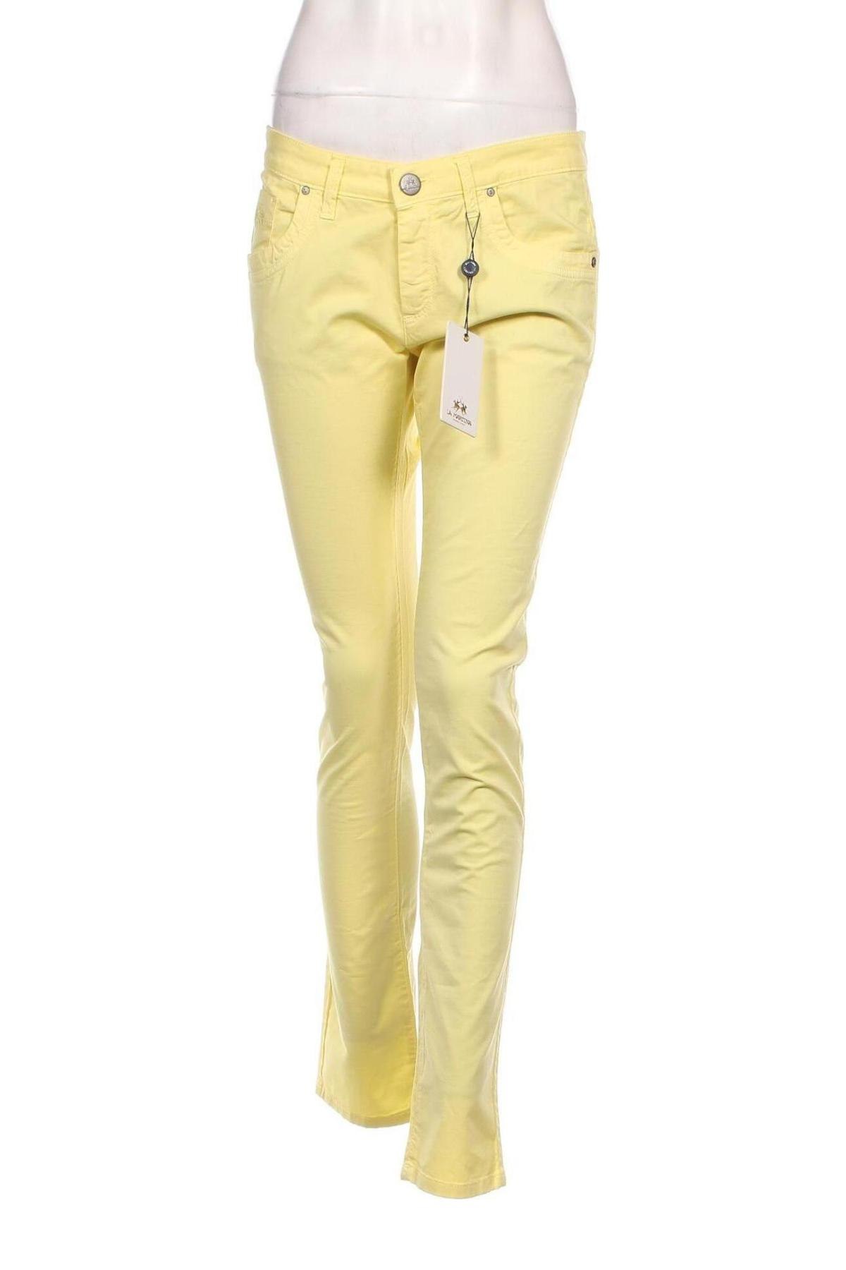 Damenhose La Martina, Größe L, Farbe Gelb, Preis 14,77 €