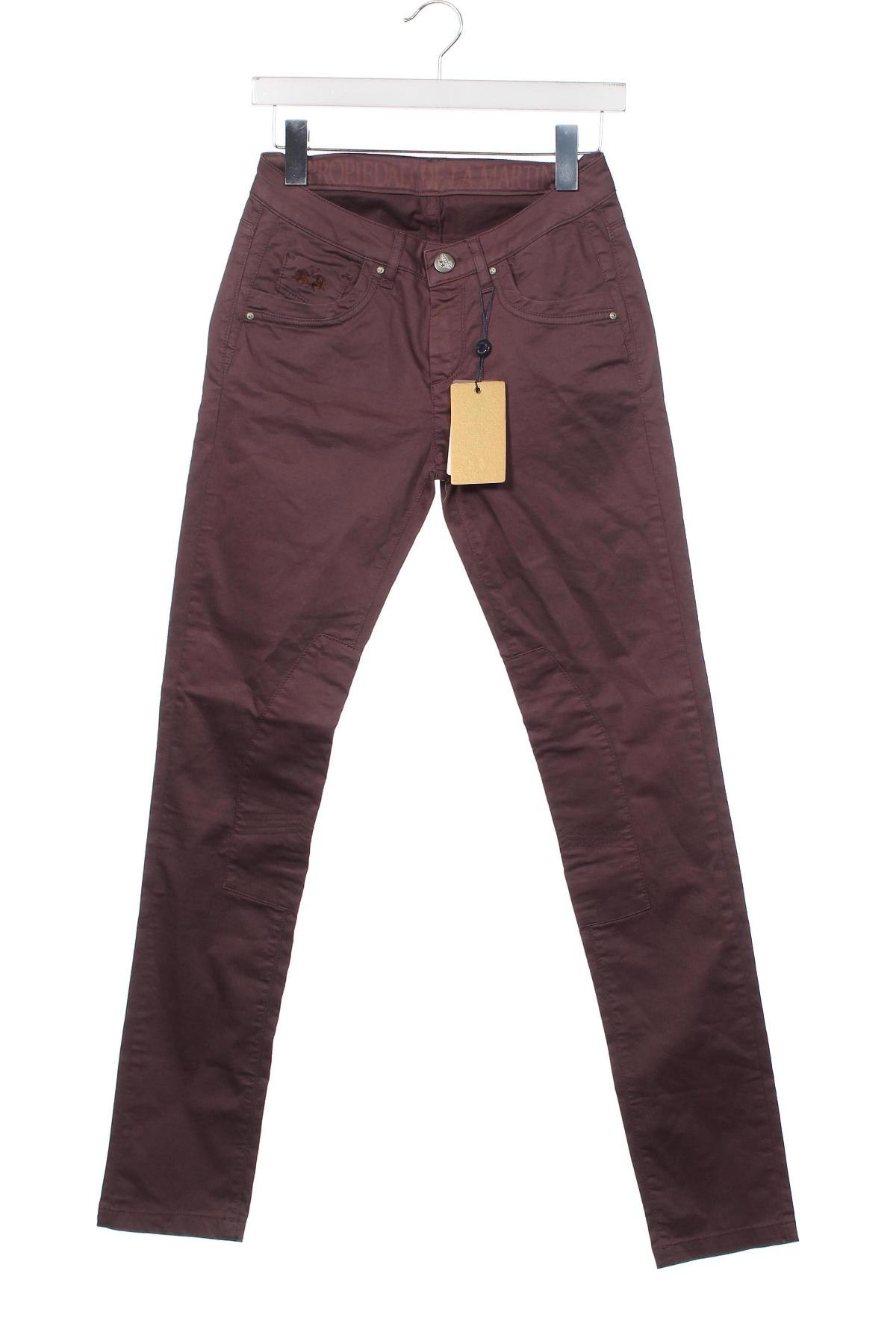 Pantaloni de femei La Martina, Mărime M, Culoare Mov, Preț 56,55 Lei
