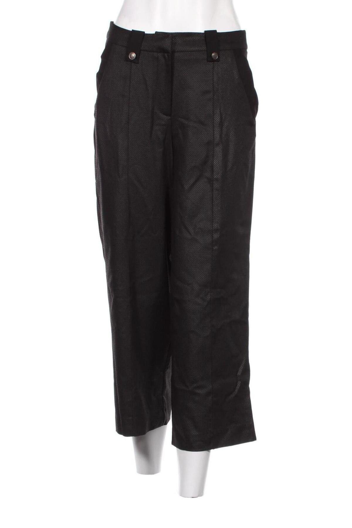 Дамски панталон La Mode Est A Vous, Размер XS, Цвят Черен, Цена 17,02 лв.