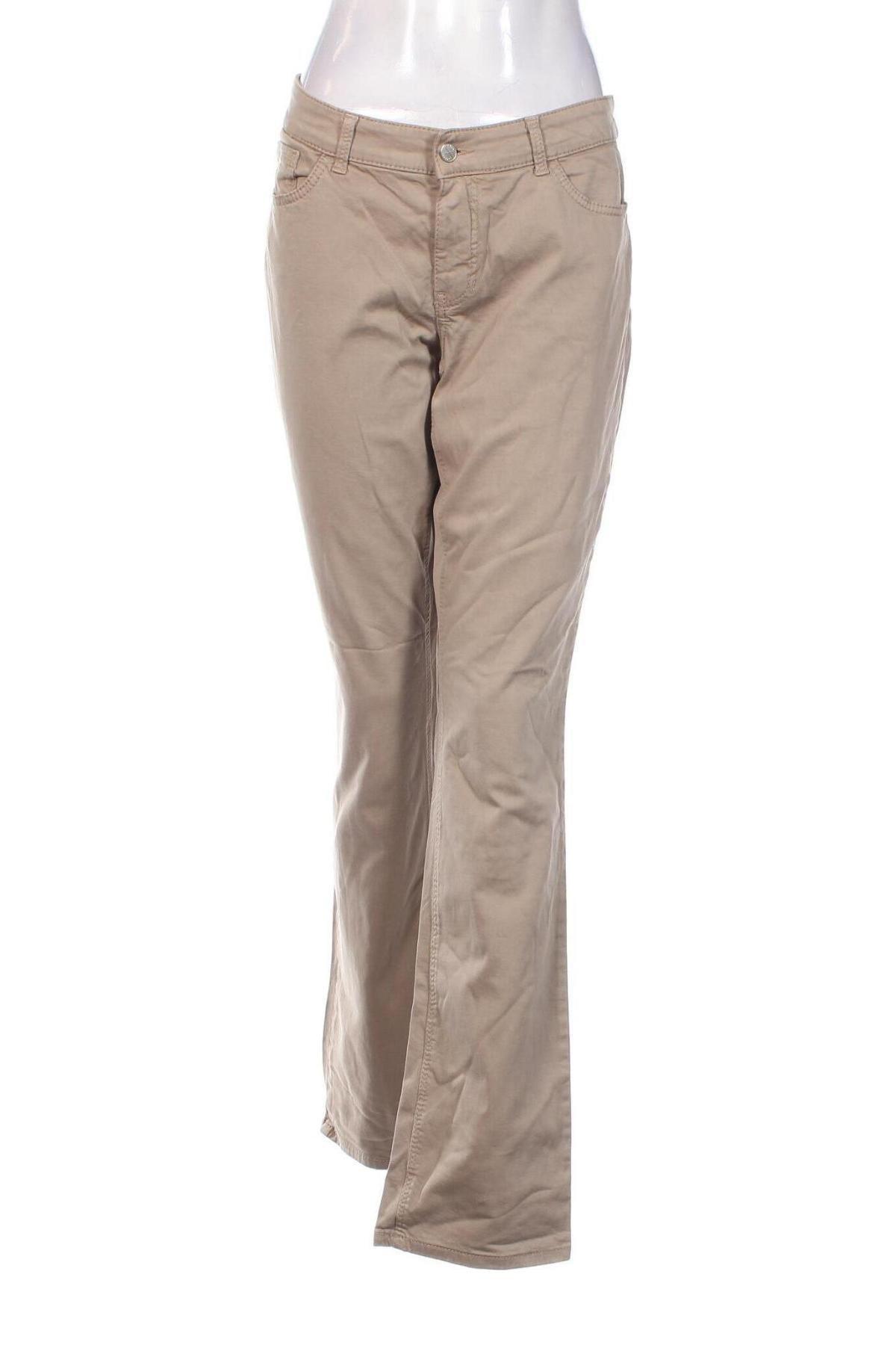 Pantaloni de femei Mac, Mărime L, Culoare Bej, Preț 161,18 Lei