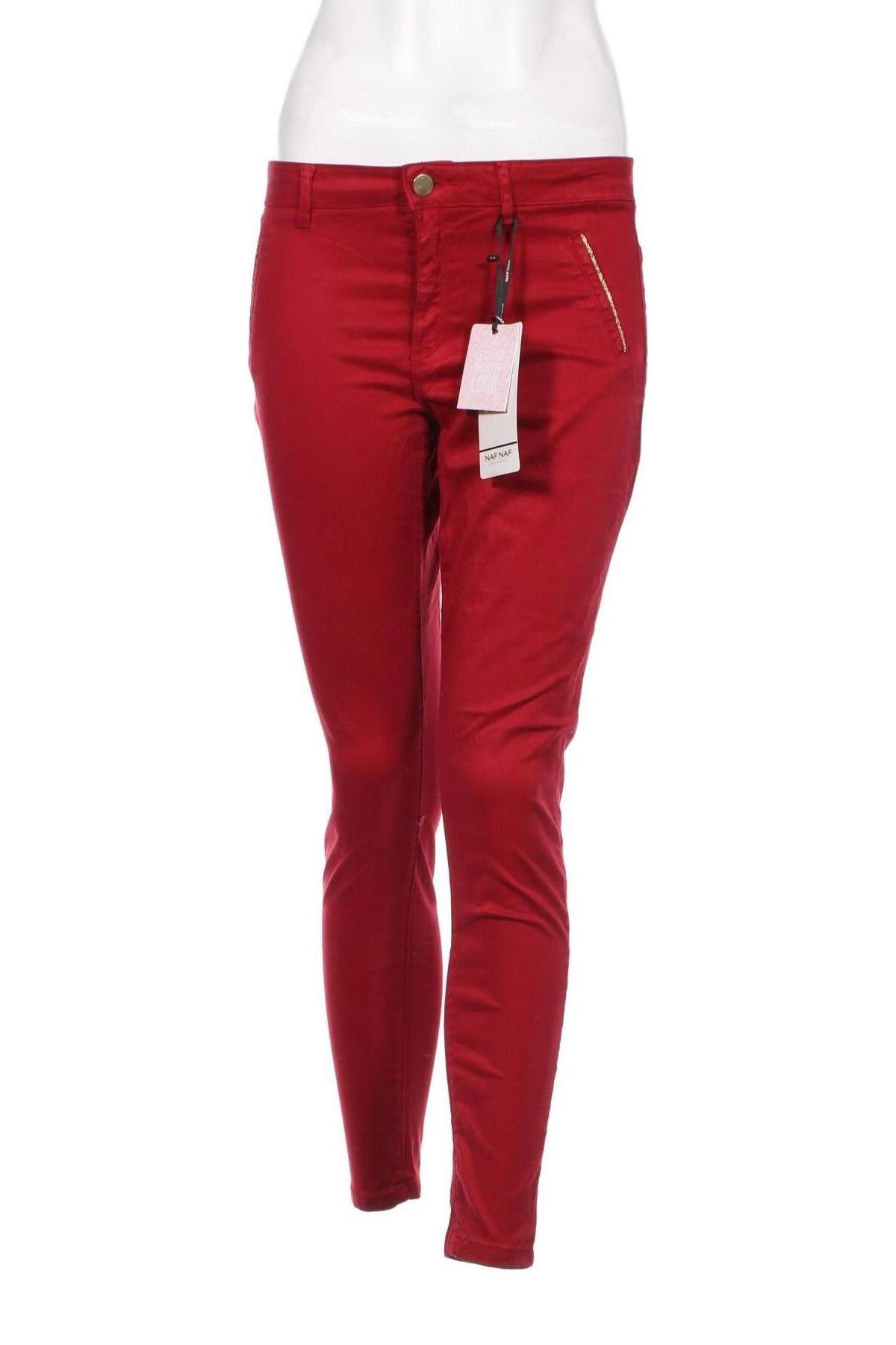 Damenhose Naf Naf, Größe XS, Farbe Rot, Preis € 44,85