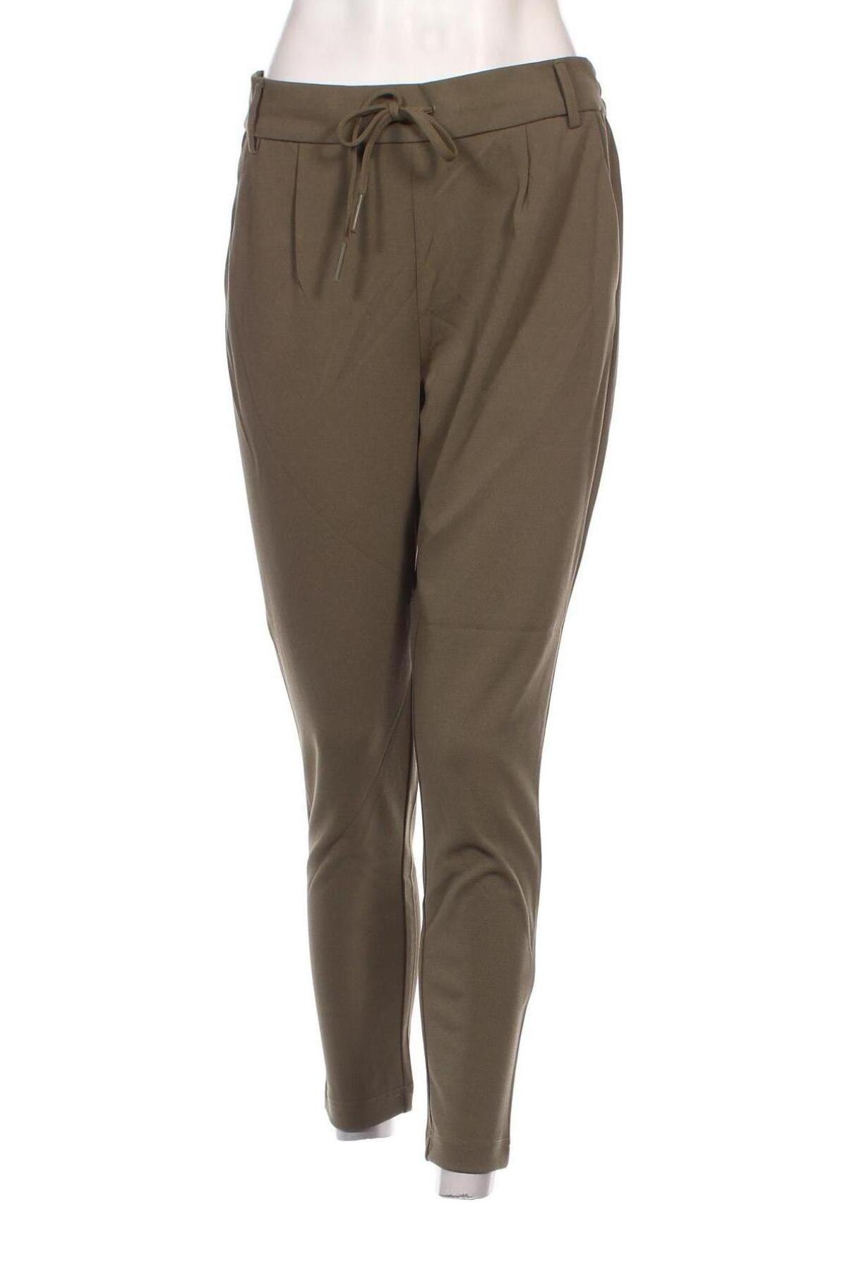 Дамски панталон ONLY, Размер M, Цвят Зелен, Цена 21,06 лв.