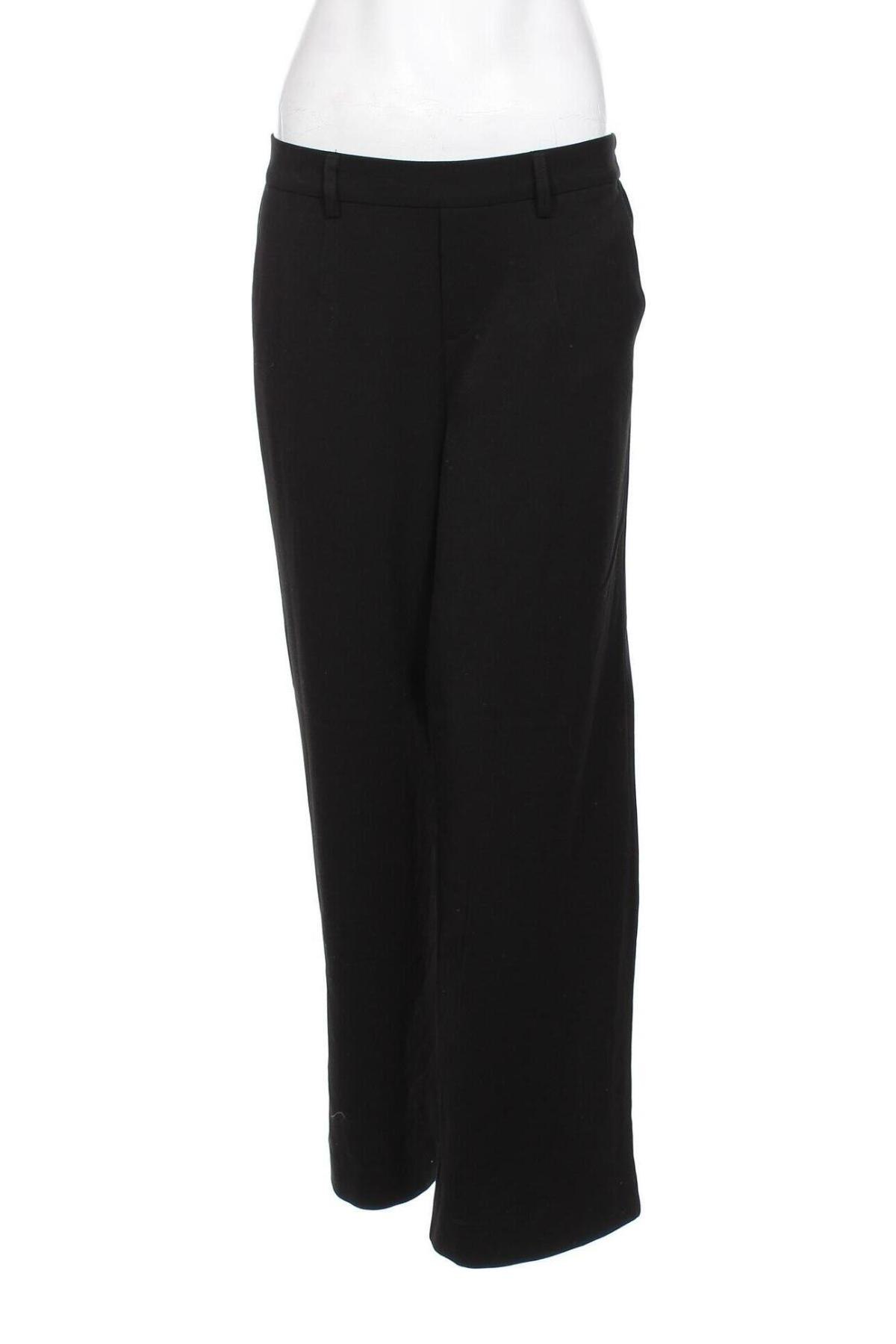 Γυναικείο παντελόνι Object, Μέγεθος M, Χρώμα Μαύρο, Τιμή 11,66 €