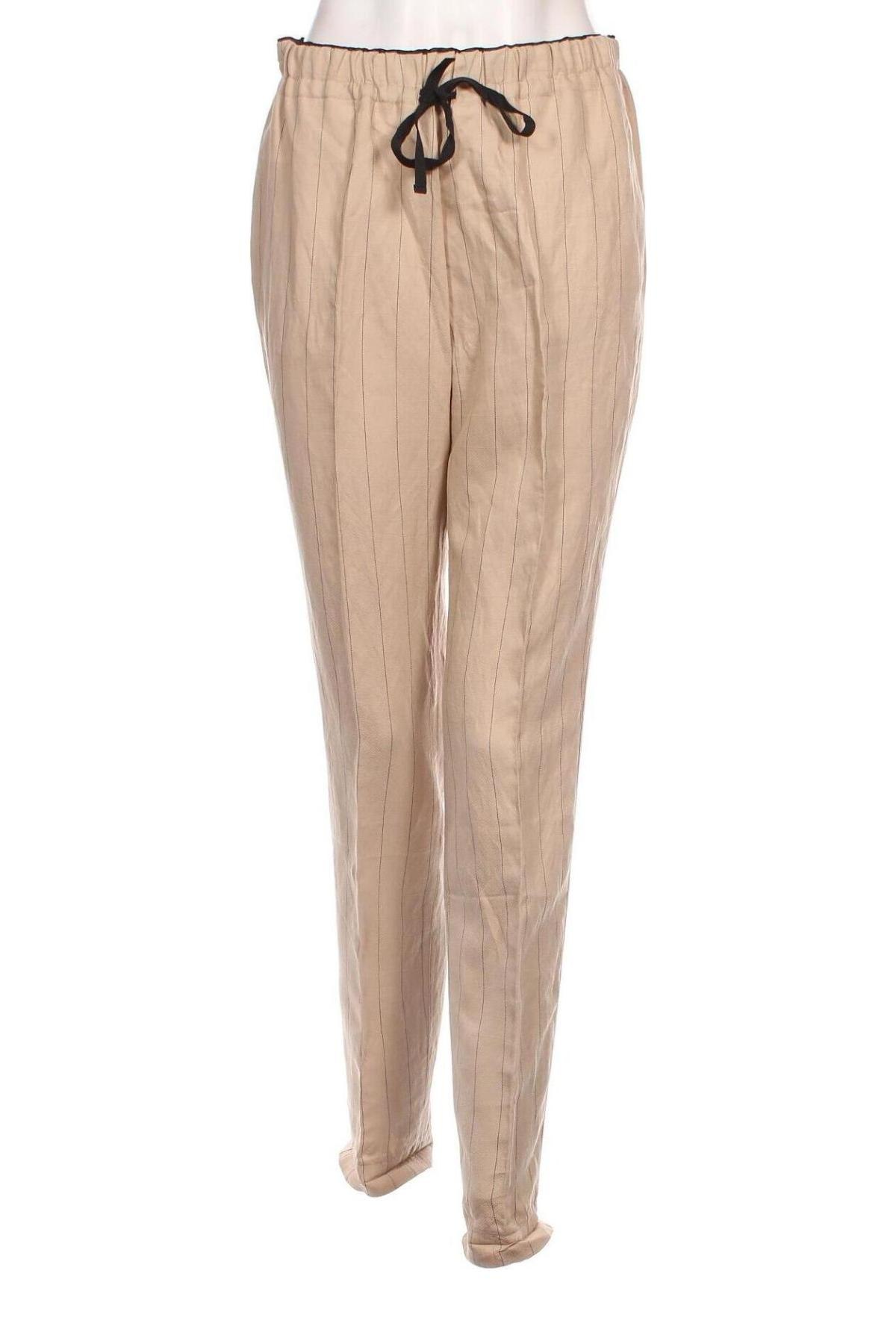 Γυναικείο παντελόνι Oltre, Μέγεθος S, Χρώμα  Μπέζ, Τιμή 11,29 €