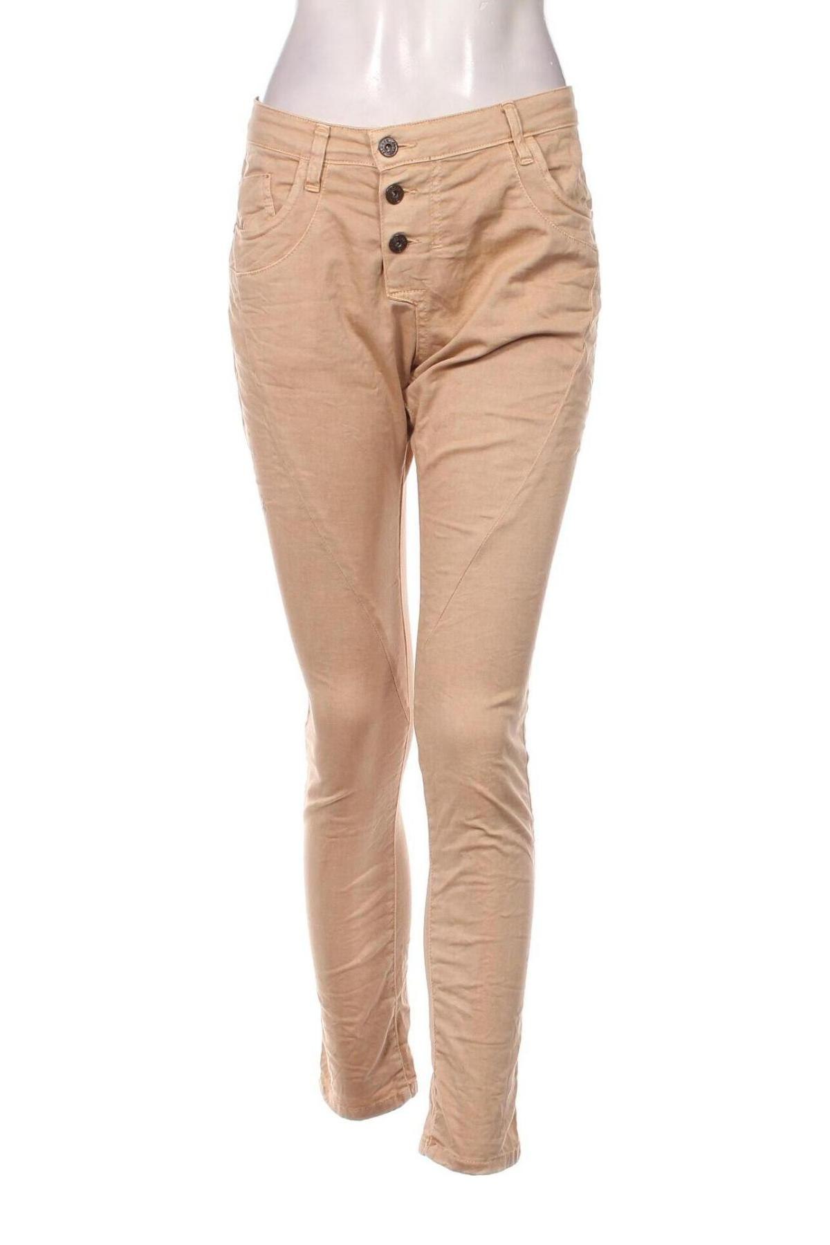 Γυναικείο παντελόνι Please, Μέγεθος M, Χρώμα  Μπέζ, Τιμή 6,97 €
