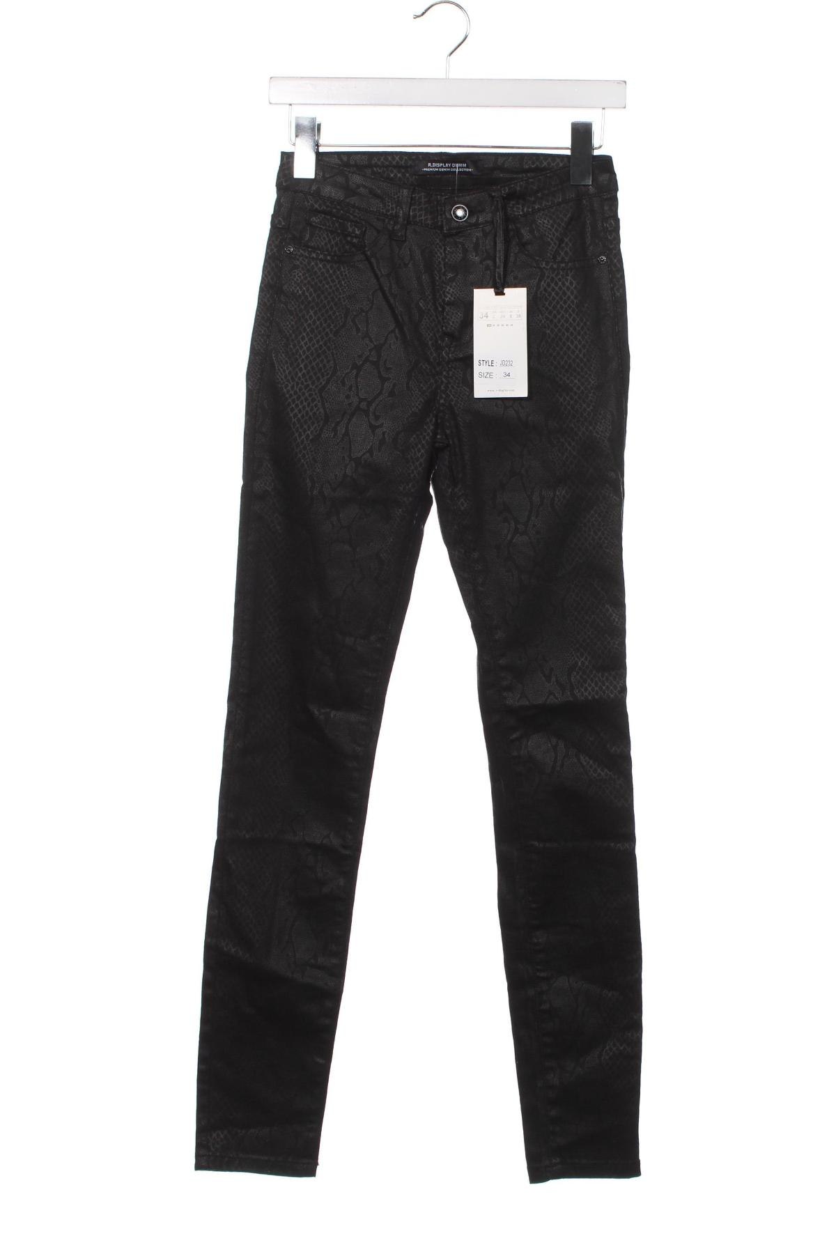 Pantaloni de femei R.Display, Mărime XS, Culoare Negru, Preț 57,24 Lei