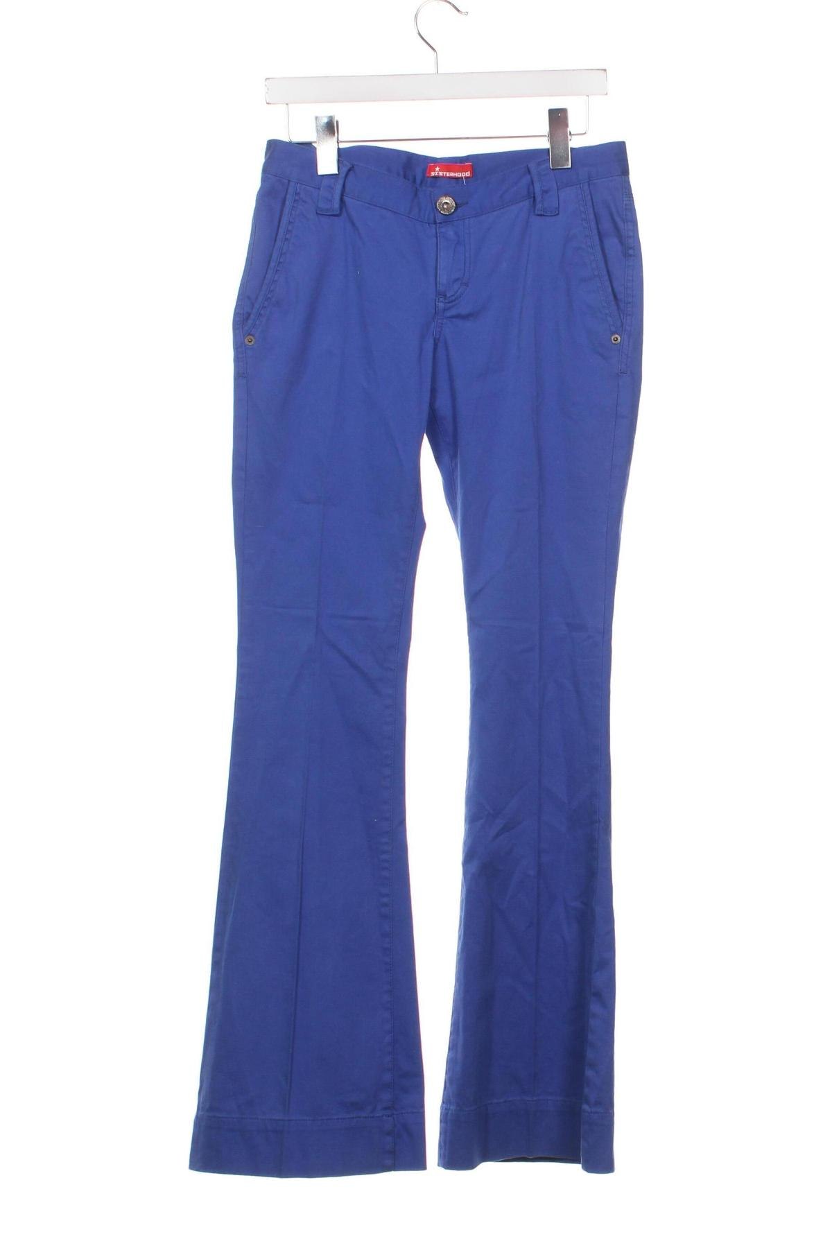 Pantaloni de femei Sisterhood, Mărime S, Culoare Albastru, Preț 94,24 Lei