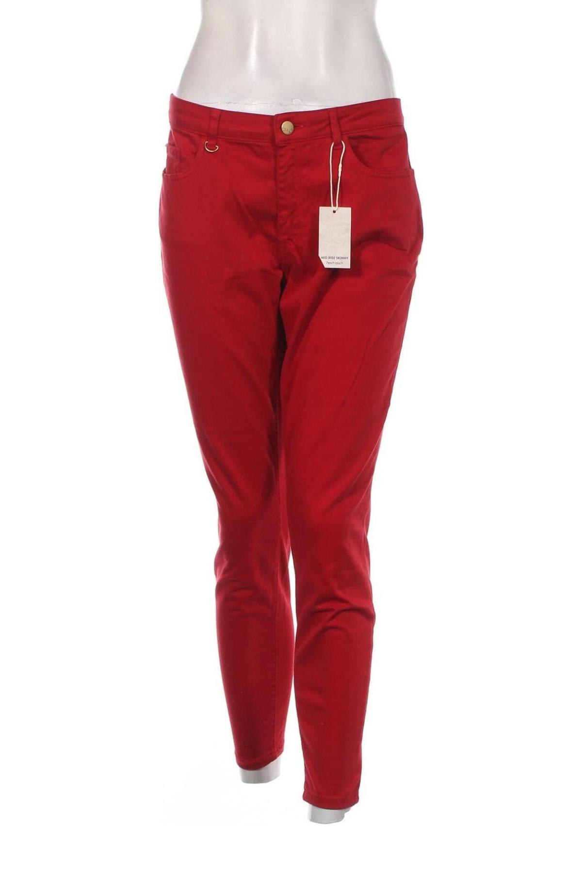 Γυναικείο παντελόνι Zara, Μέγεθος XL, Χρώμα Κόκκινο, Τιμή 27,67 €