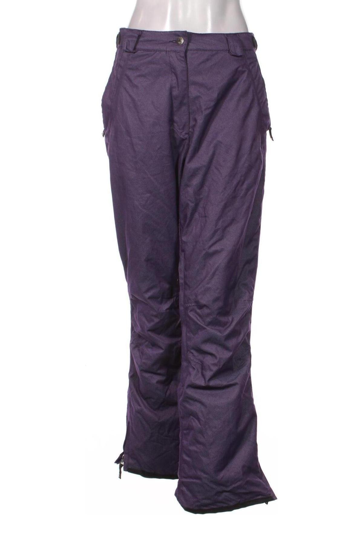 Дамски панталон за зимни спортове Crane, Размер L, Цвят Лилав, Цена 26,25 лв.