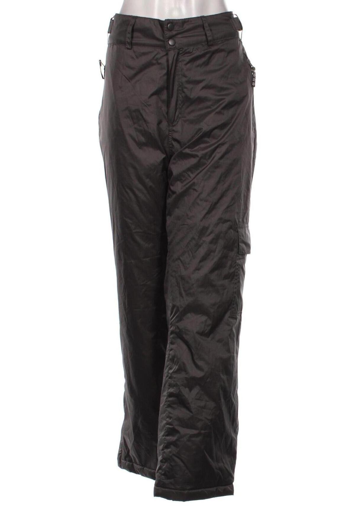 Дамски панталон за зимни спортове Okay, Размер L, Цвят Сив, Цена 17,55 лв.