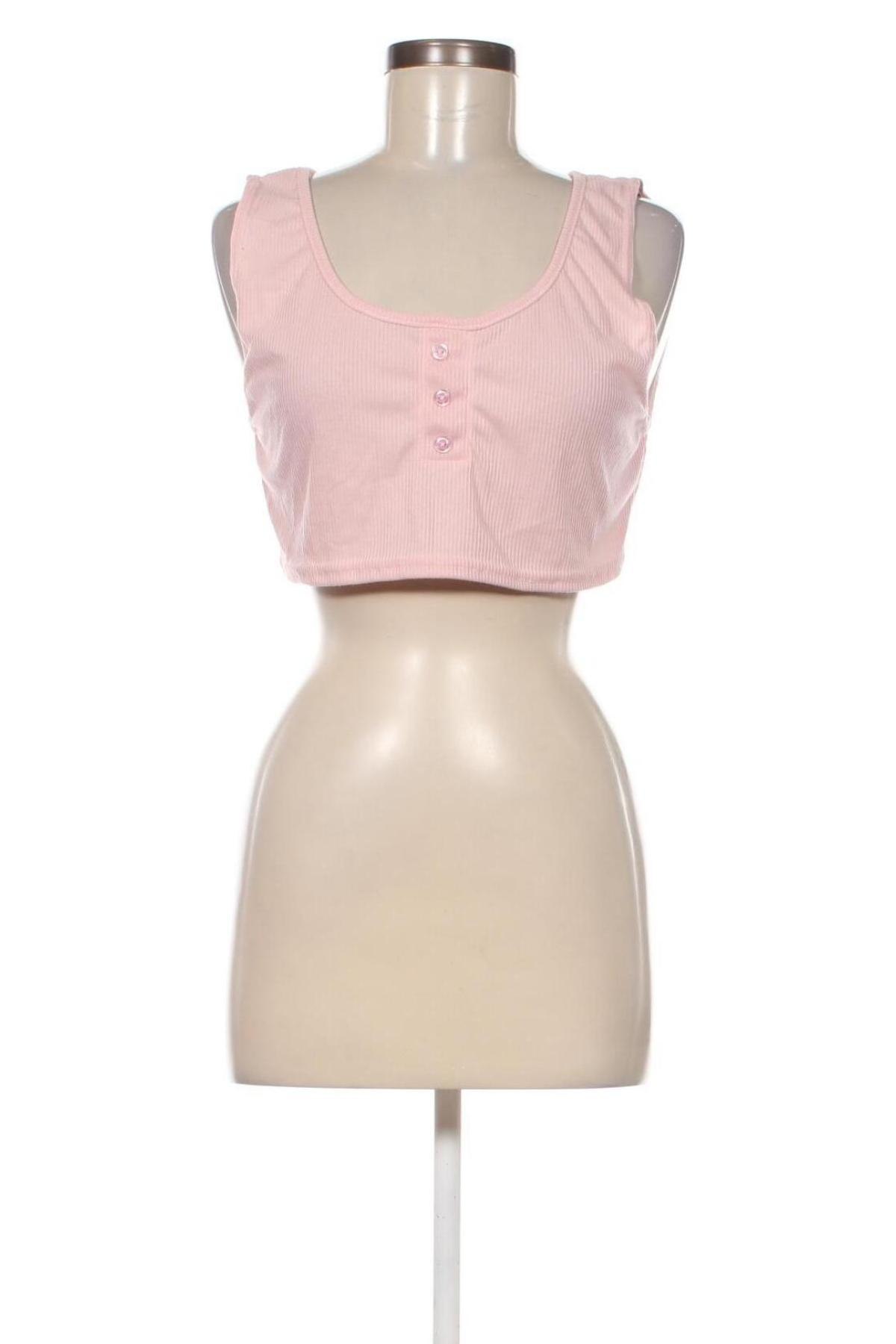 Γυναικείο αμάνικο μπλουζάκι I Saw It First, Μέγεθος XL, Χρώμα Ρόζ , Τιμή 8,01 €