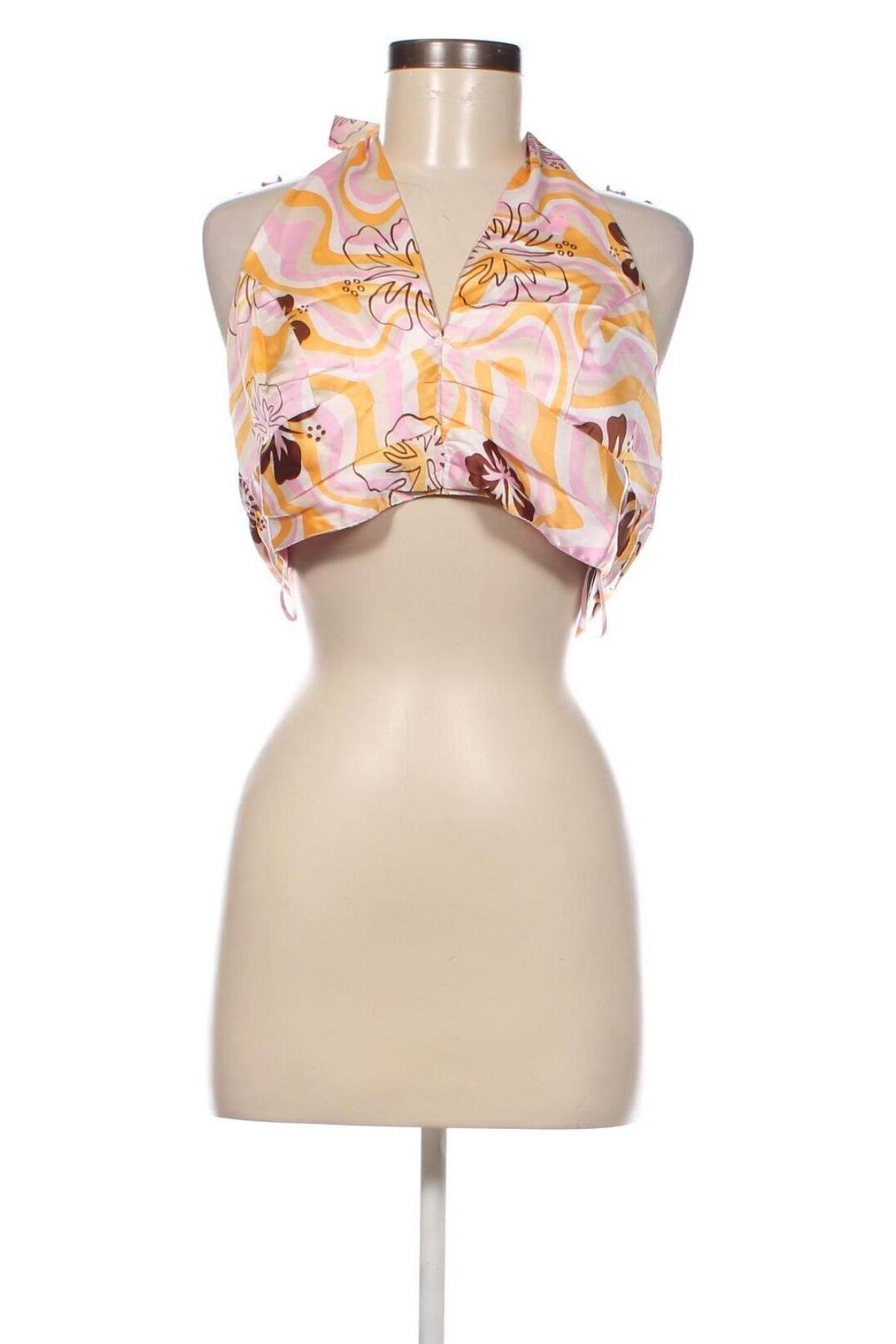 Γυναικείο αμάνικο μπλουζάκι Jennyfer, Μέγεθος L, Χρώμα Πολύχρωμο, Τιμή 4,76 €