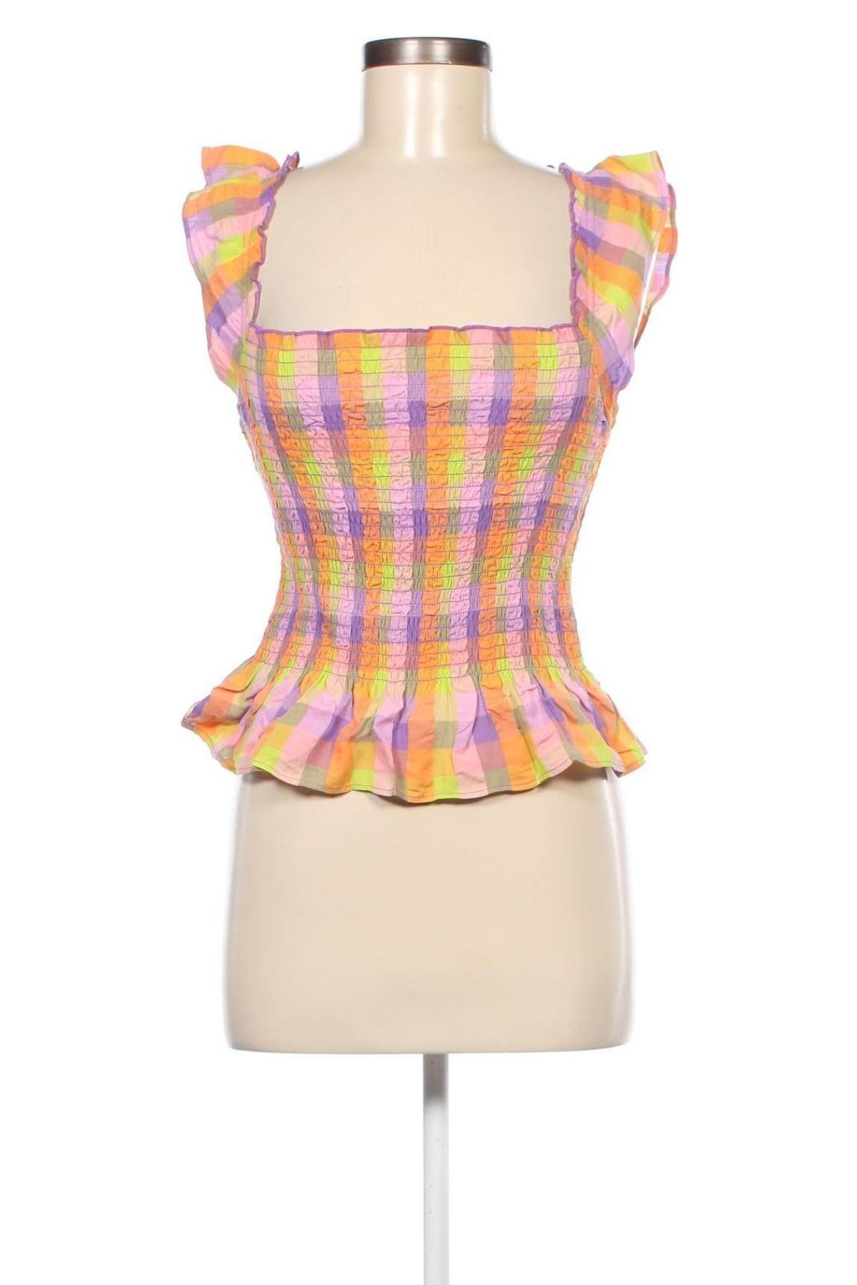 Γυναικείο αμάνικο μπλουζάκι Monki, Μέγεθος S, Χρώμα Πολύχρωμο, Τιμή 4,99 €