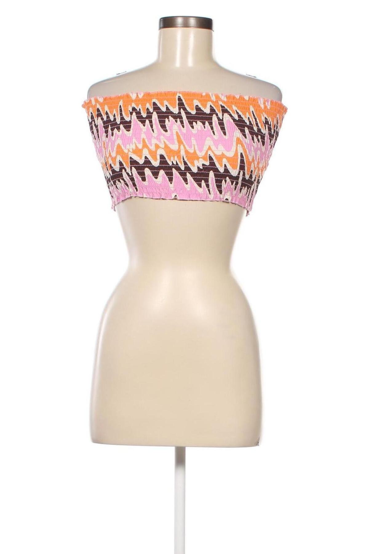 Γυναικείο αμάνικο μπλουζάκι Monki, Μέγεθος M, Χρώμα Πολύχρωμο, Τιμή 6,46 €
