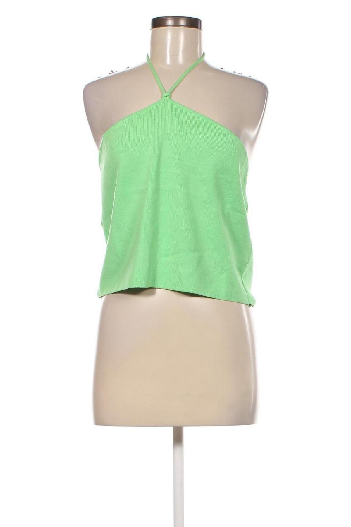 Γυναικείο αμάνικο μπλουζάκι Monki, Μέγεθος XL, Χρώμα Πράσινο, Τιμή 7,83 €