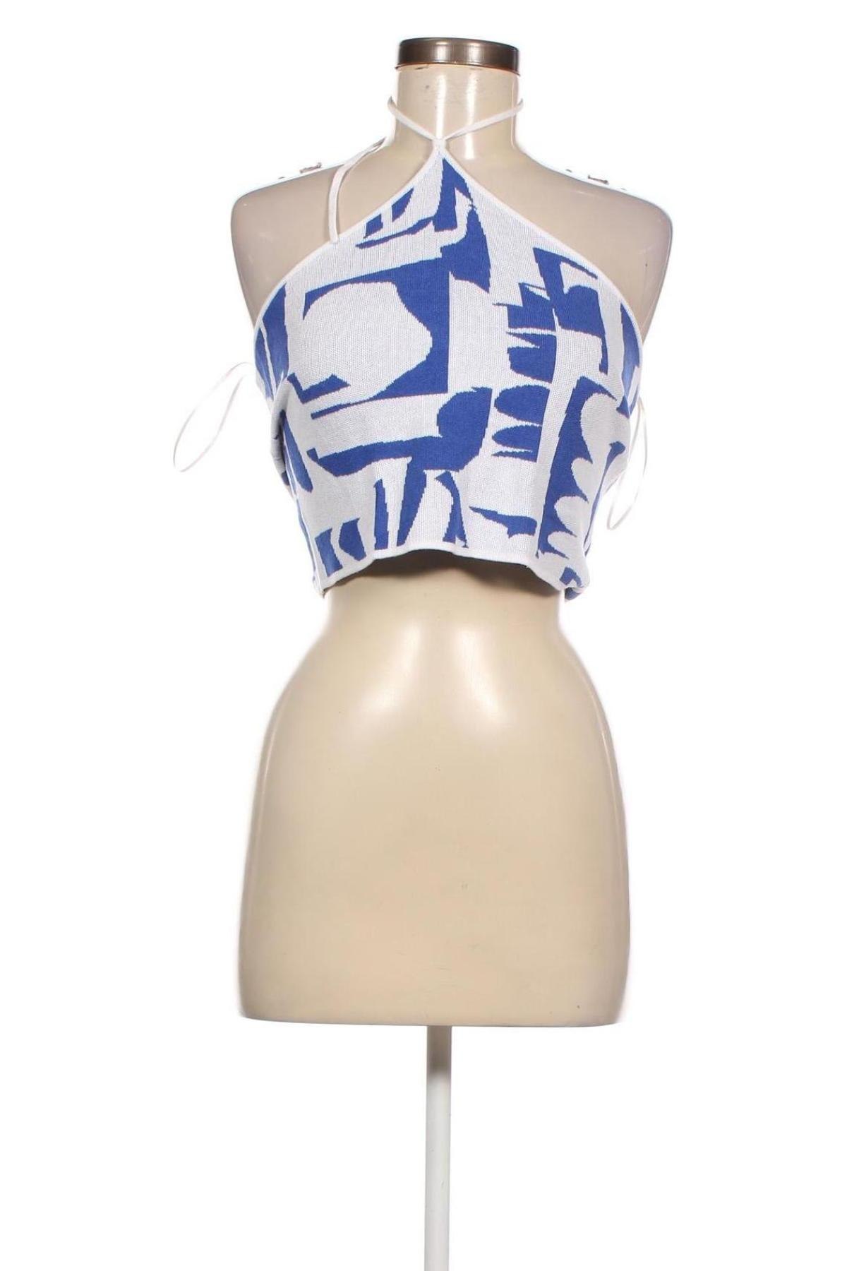 Γυναικείο αμάνικο μπλουζάκι Monki, Μέγεθος L, Χρώμα Πολύχρωμο, Τιμή 5,48 €