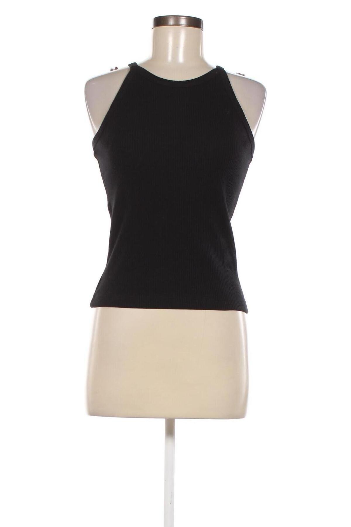 Γυναικείο αμάνικο μπλουζάκι NU-IN, Μέγεθος M, Χρώμα Μαύρο, Τιμή 14,95 €