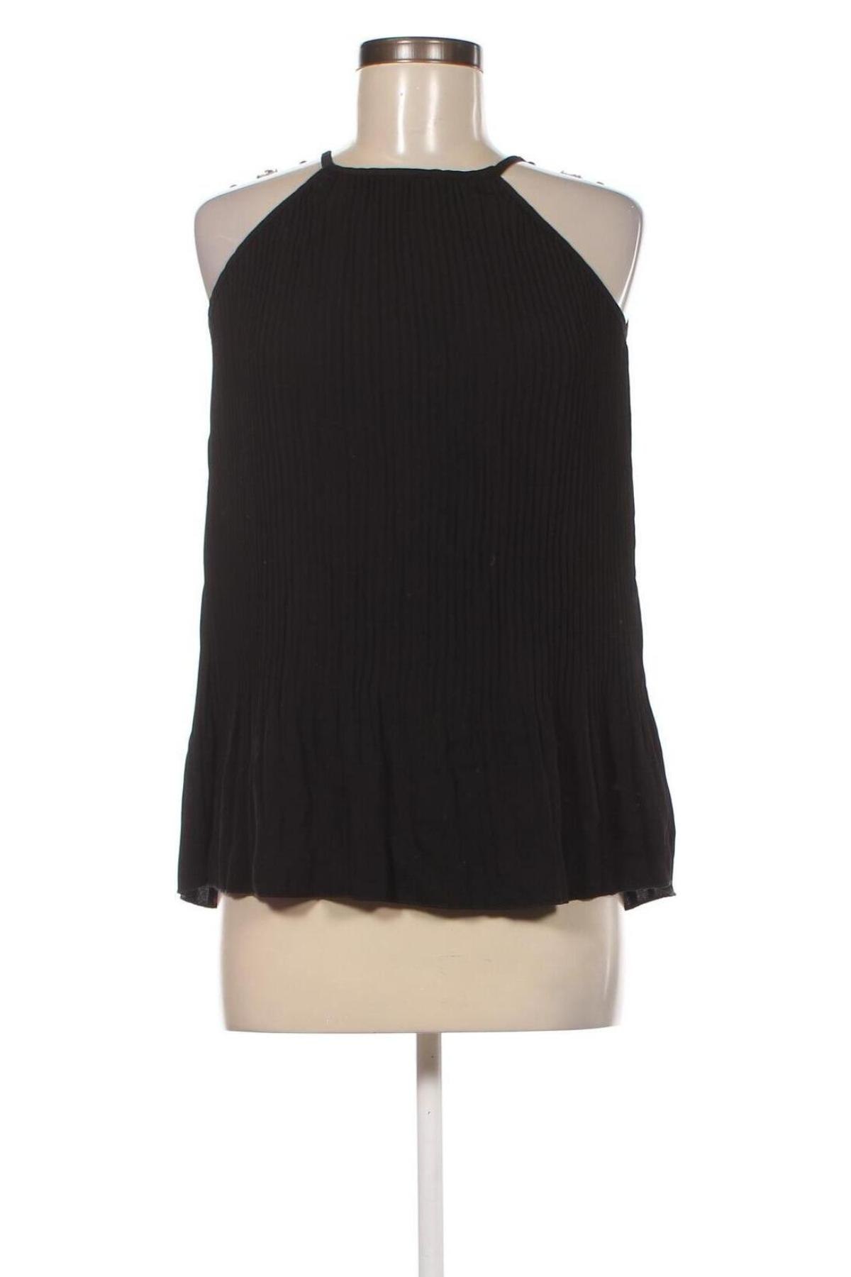 Γυναικείο αμάνικο μπλουζάκι Orsay, Μέγεθος XS, Χρώμα Μαύρο, Τιμή 4,11 €