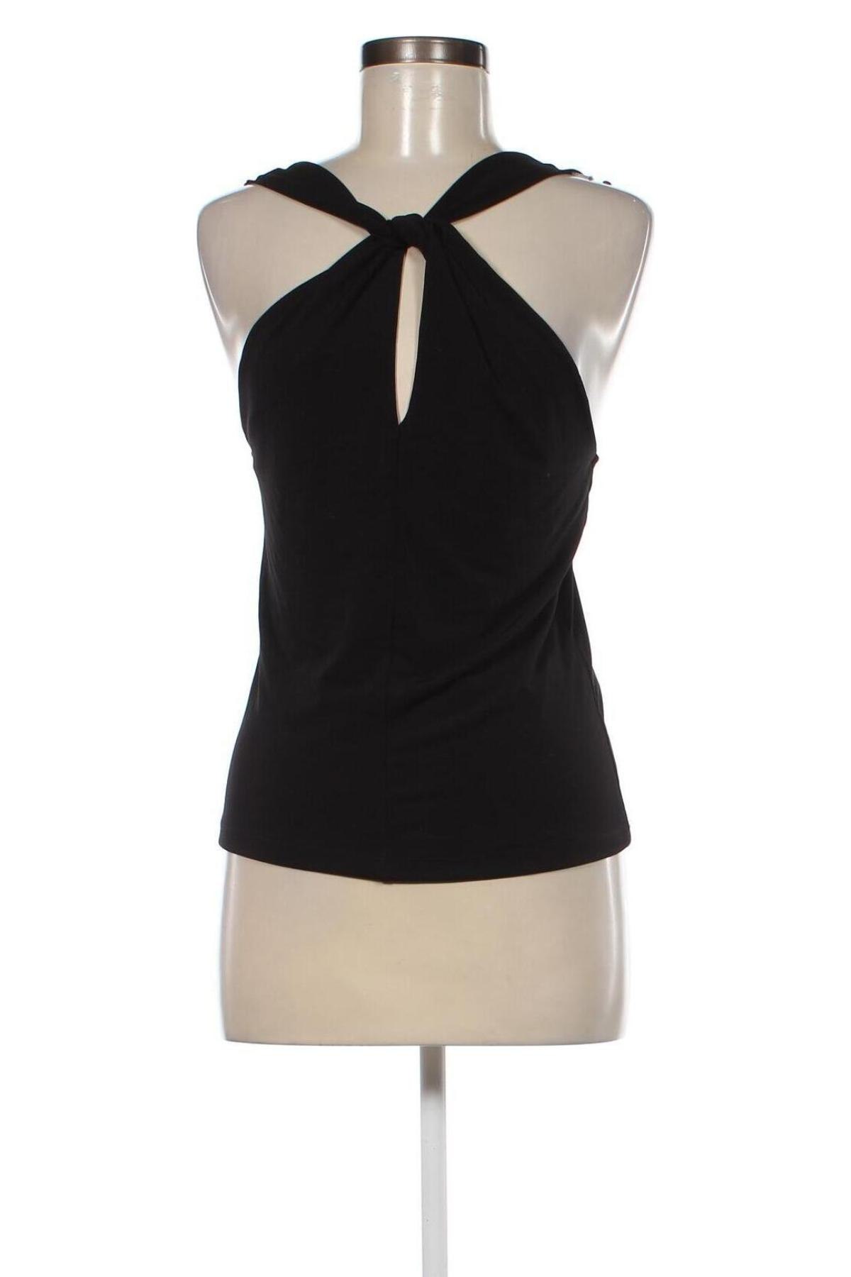 Γυναικείο αμάνικο μπλουζάκι Orsay, Μέγεθος L, Χρώμα Μαύρο, Τιμή 4,54 €