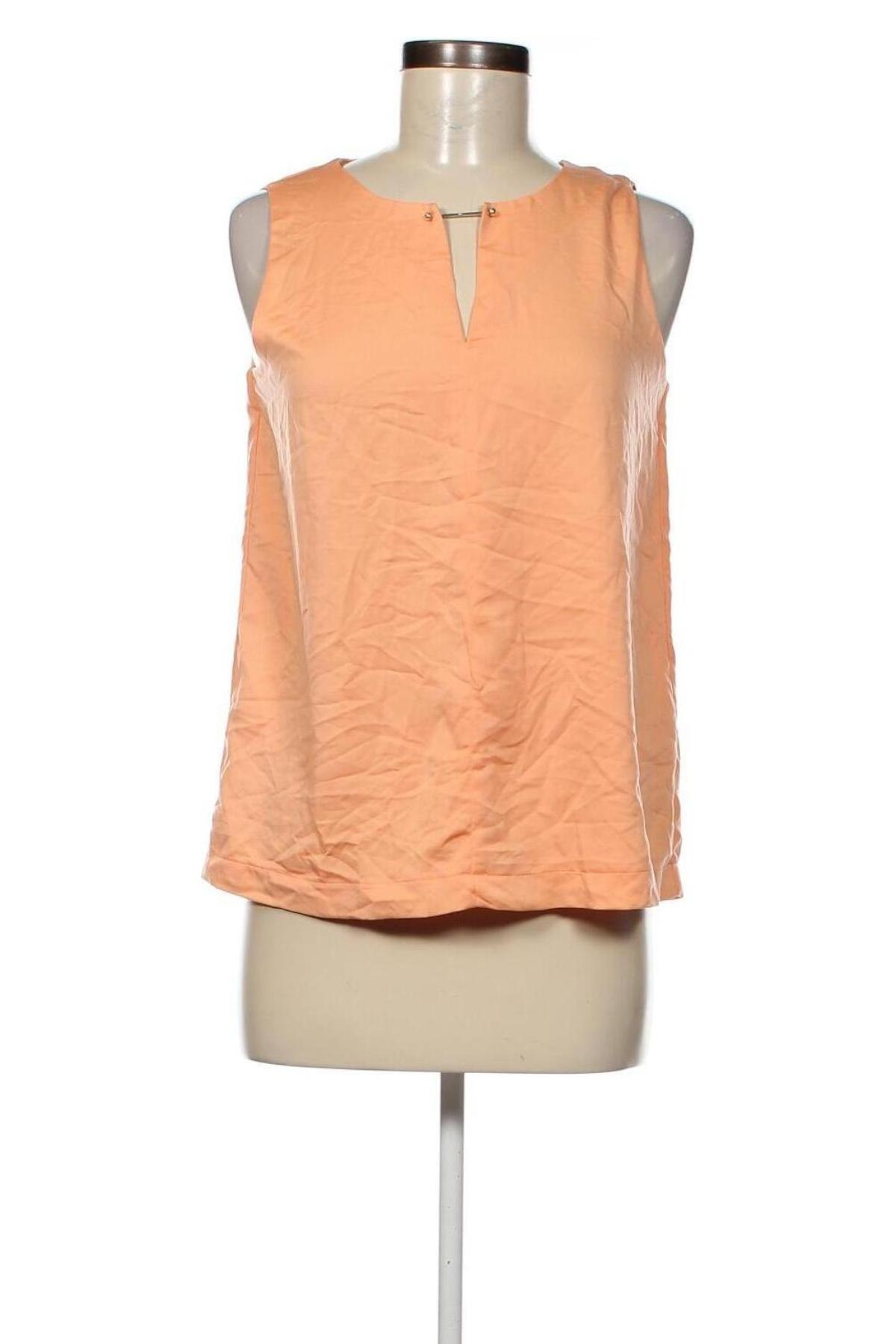 Γυναικείο αμάνικο μπλουζάκι Orsay, Μέγεθος S, Χρώμα Πορτοκαλί, Τιμή 3,46 €