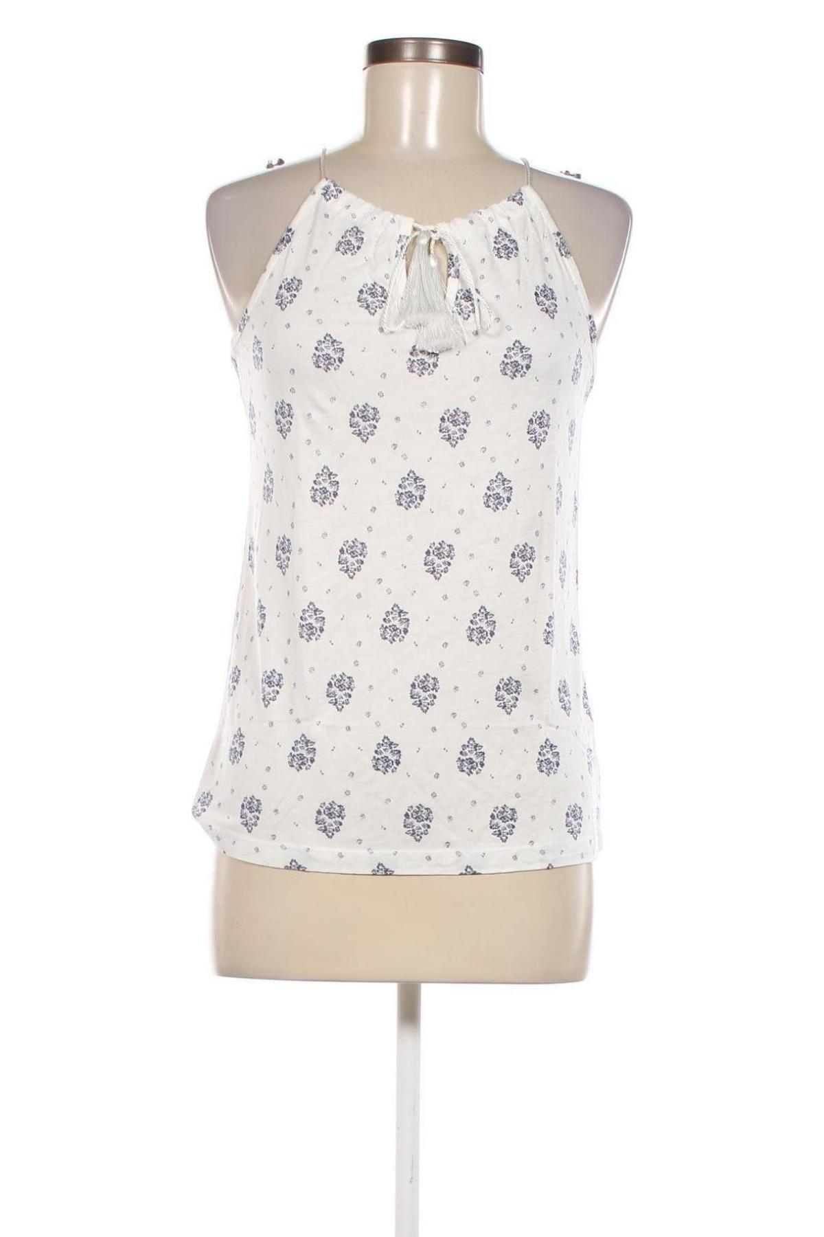 Γυναικείο αμάνικο μπλουζάκι S.Oliver, Μέγεθος XXS, Χρώμα Λευκό, Τιμή 7,18 €