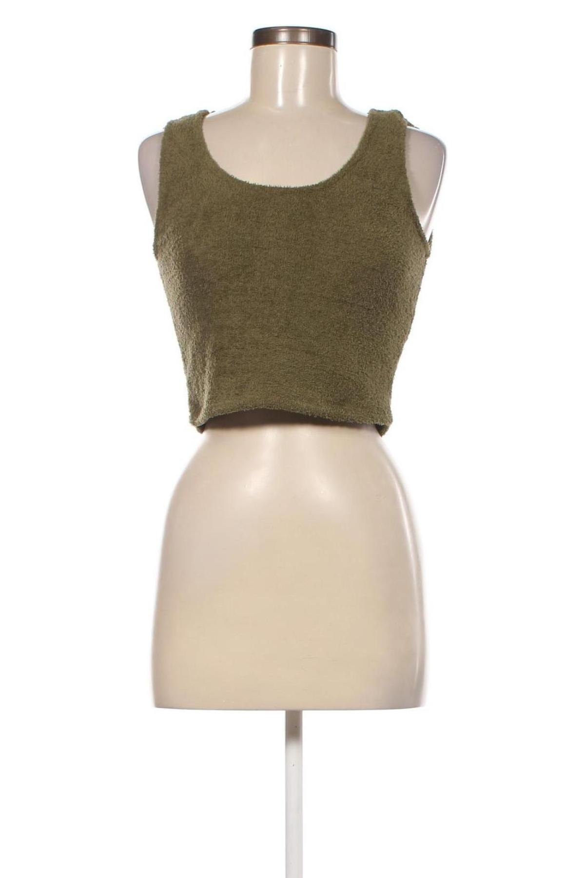 Γυναικείο αμάνικο μπλουζάκι Vero Moda, Μέγεθος L, Χρώμα Πράσινο, Τιμή 7,10 €