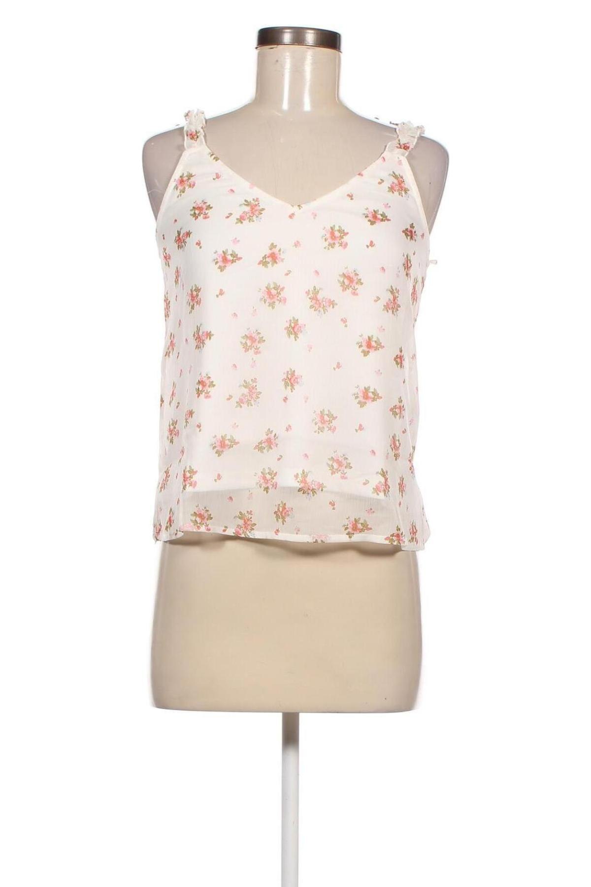 Γυναικείο αμάνικο μπλουζάκι Vero Moda, Μέγεθος XS, Χρώμα Λευκό, Τιμή 5,43 €