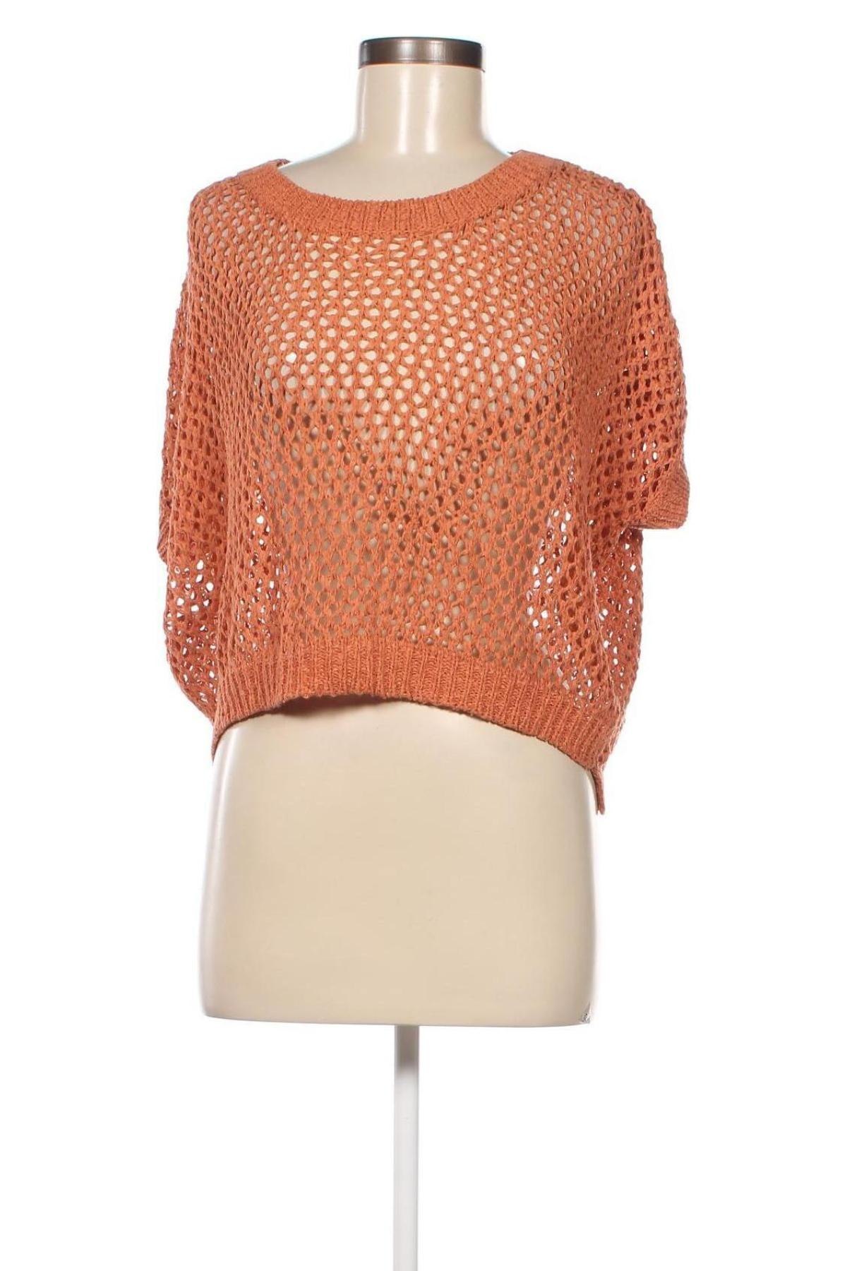 Damenpullover, Größe L, Farbe Orange, Preis 2,83 €