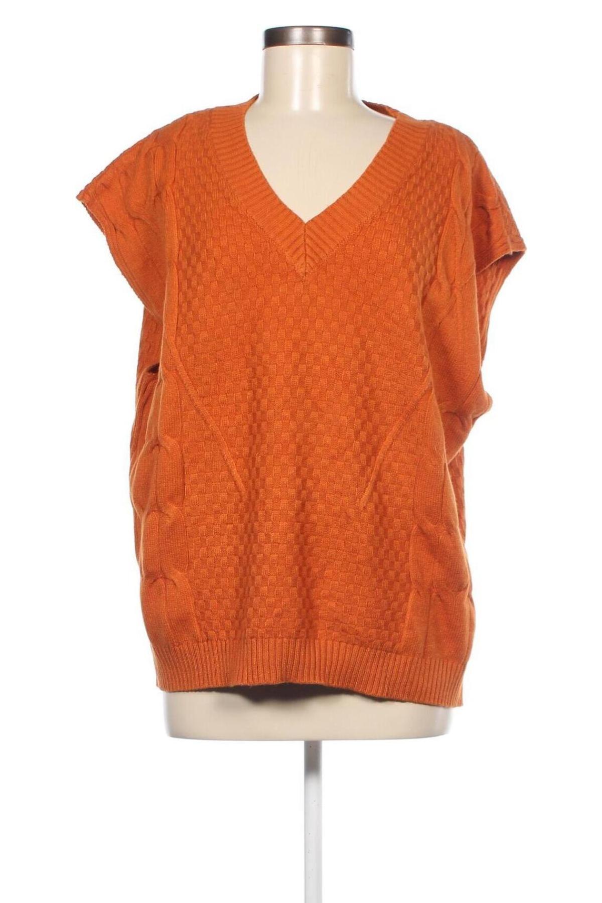 Damenpullover, Größe XXL, Farbe Orange, Preis € 3,63
