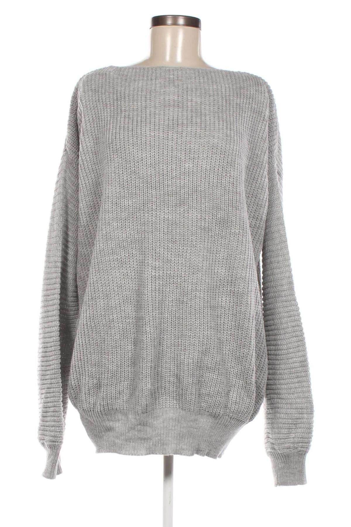 Damenpullover, Größe M, Farbe Grau, Preis 8,07 €