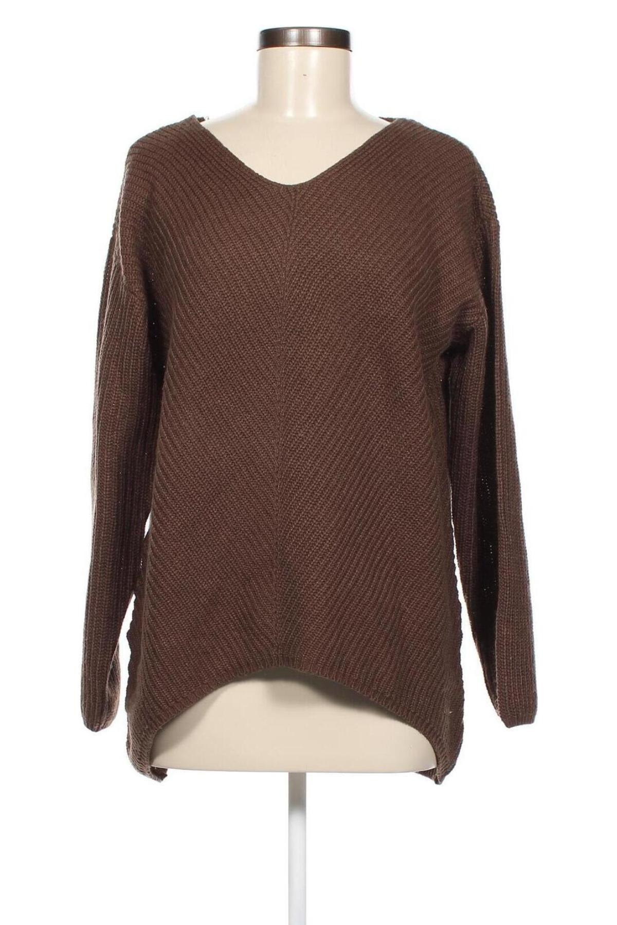 Γυναικείο πουλόβερ, Μέγεθος L, Χρώμα Καφέ, Τιμή 8,07 €