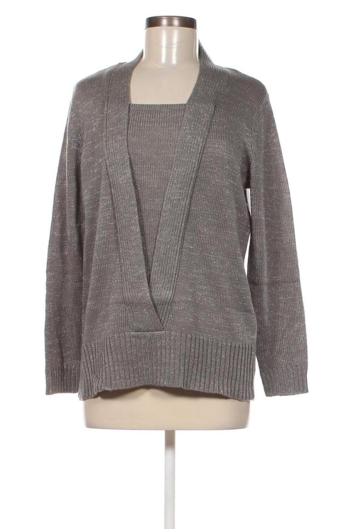 Damenpullover, Größe L, Farbe Grau, Preis € 6,49