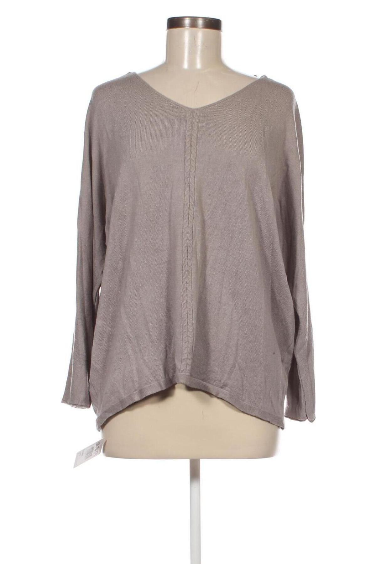 Damenpullover, Größe L, Farbe Grau, Preis € 6,49