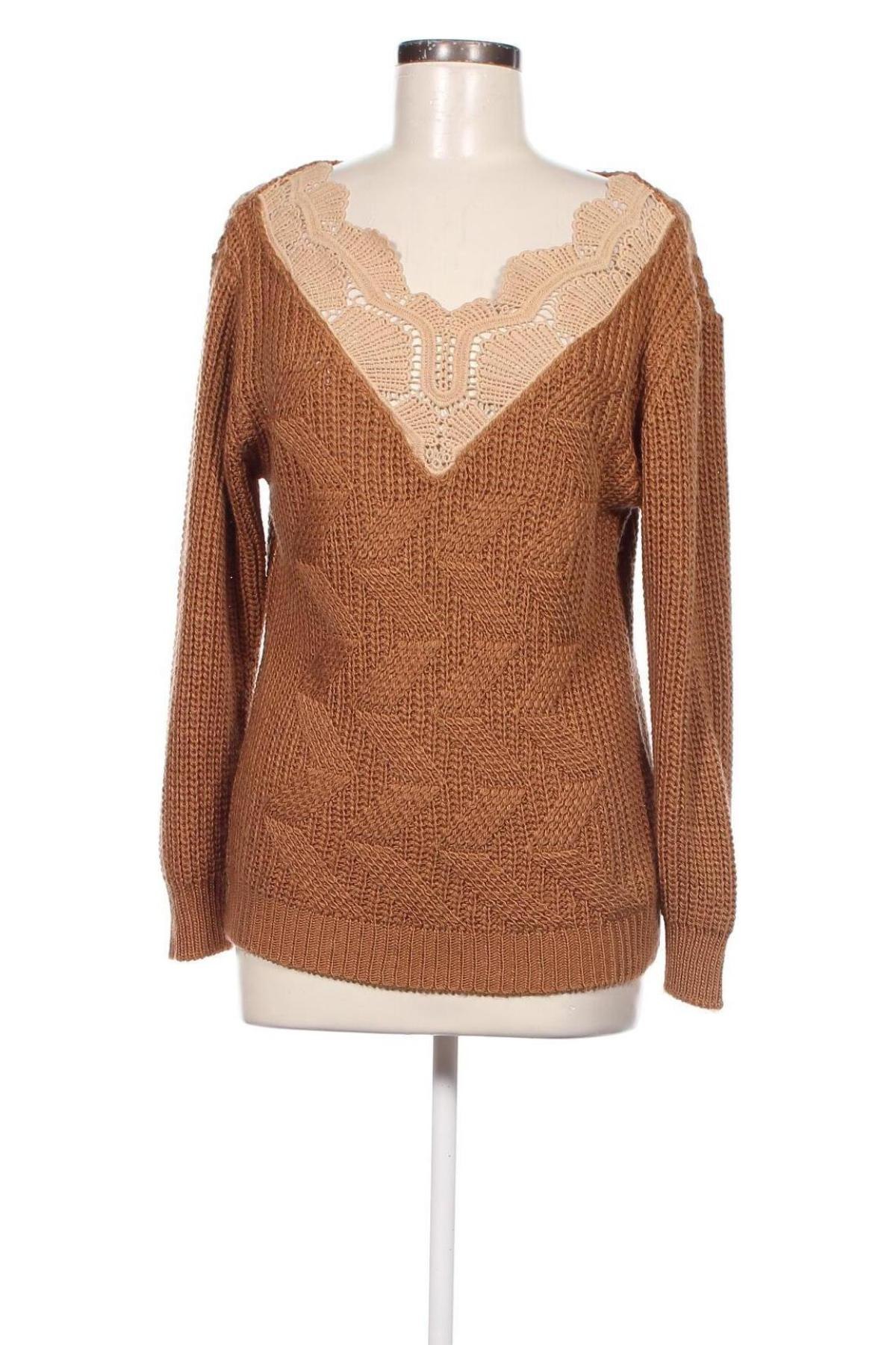 Damenpullover, Größe M, Farbe Braun, Preis 7,06 €