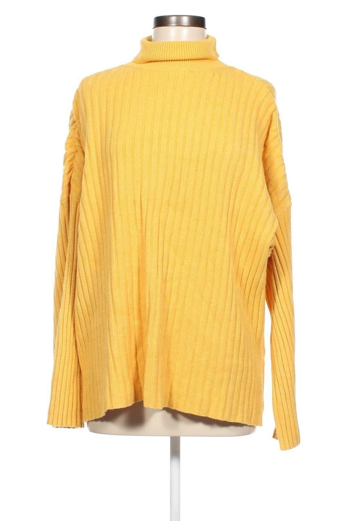 Дамски пуловер, Размер XL, Цвят Жълт, Цена 8,70 лв.