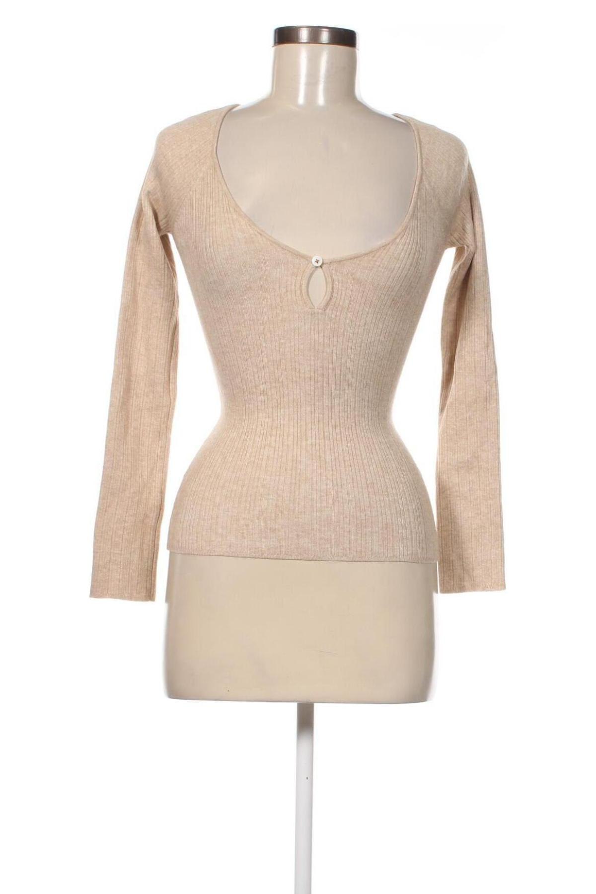 Damenpullover ASOS, Größe XS, Farbe Beige, Preis 7,06 €