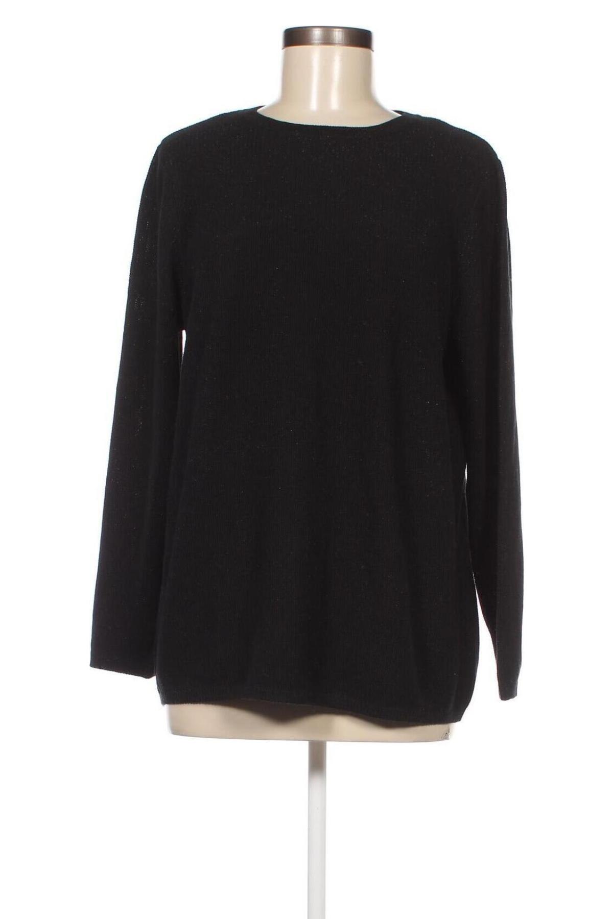 Γυναικείο πουλόβερ Barbara Lebek, Μέγεθος XL, Χρώμα Μαύρο, Τιμή 27,22 €