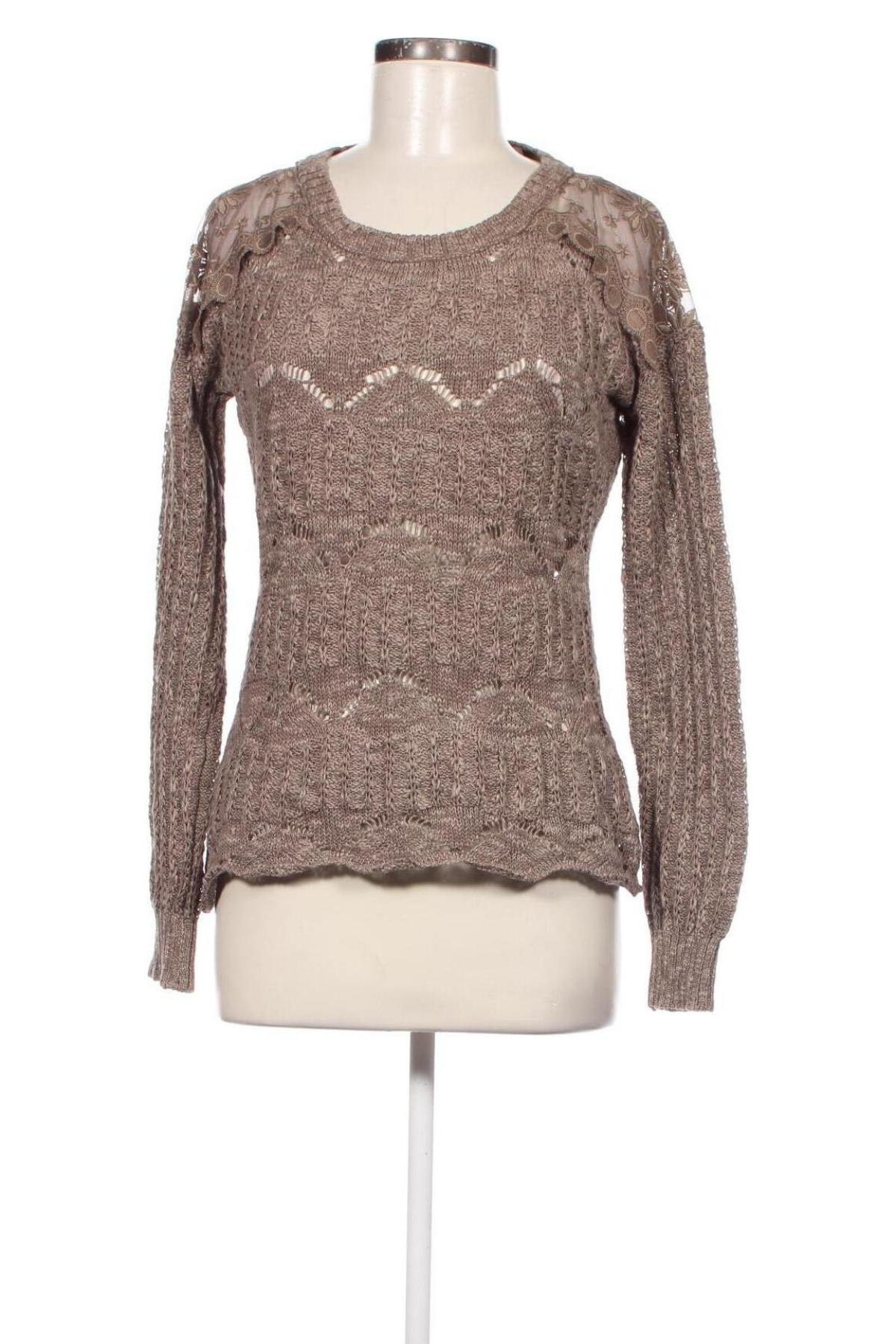 Γυναικείο πουλόβερ Best Connections, Μέγεθος M, Χρώμα  Μπέζ, Τιμή 5,20 €
